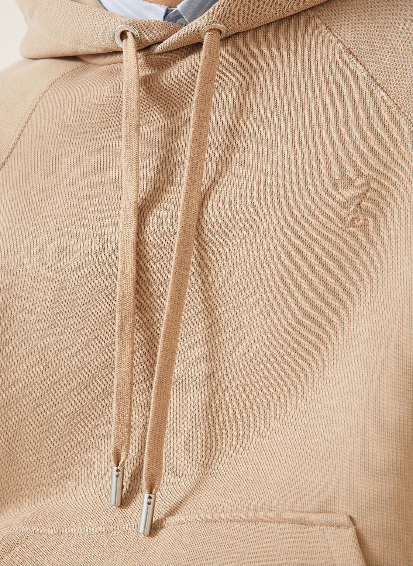 AMI PARIS Hoodie: BEIGE