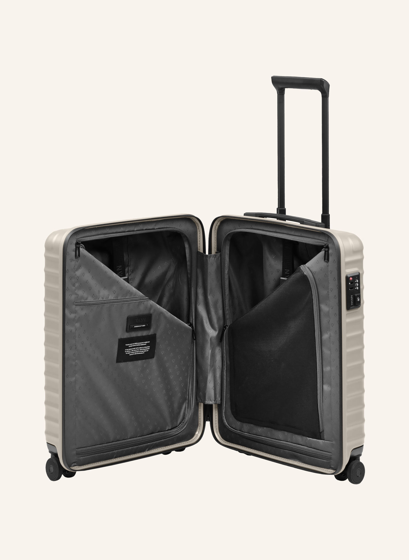 TITAN Trolley UPGRADE S20: KHAKI / SCHWARZ