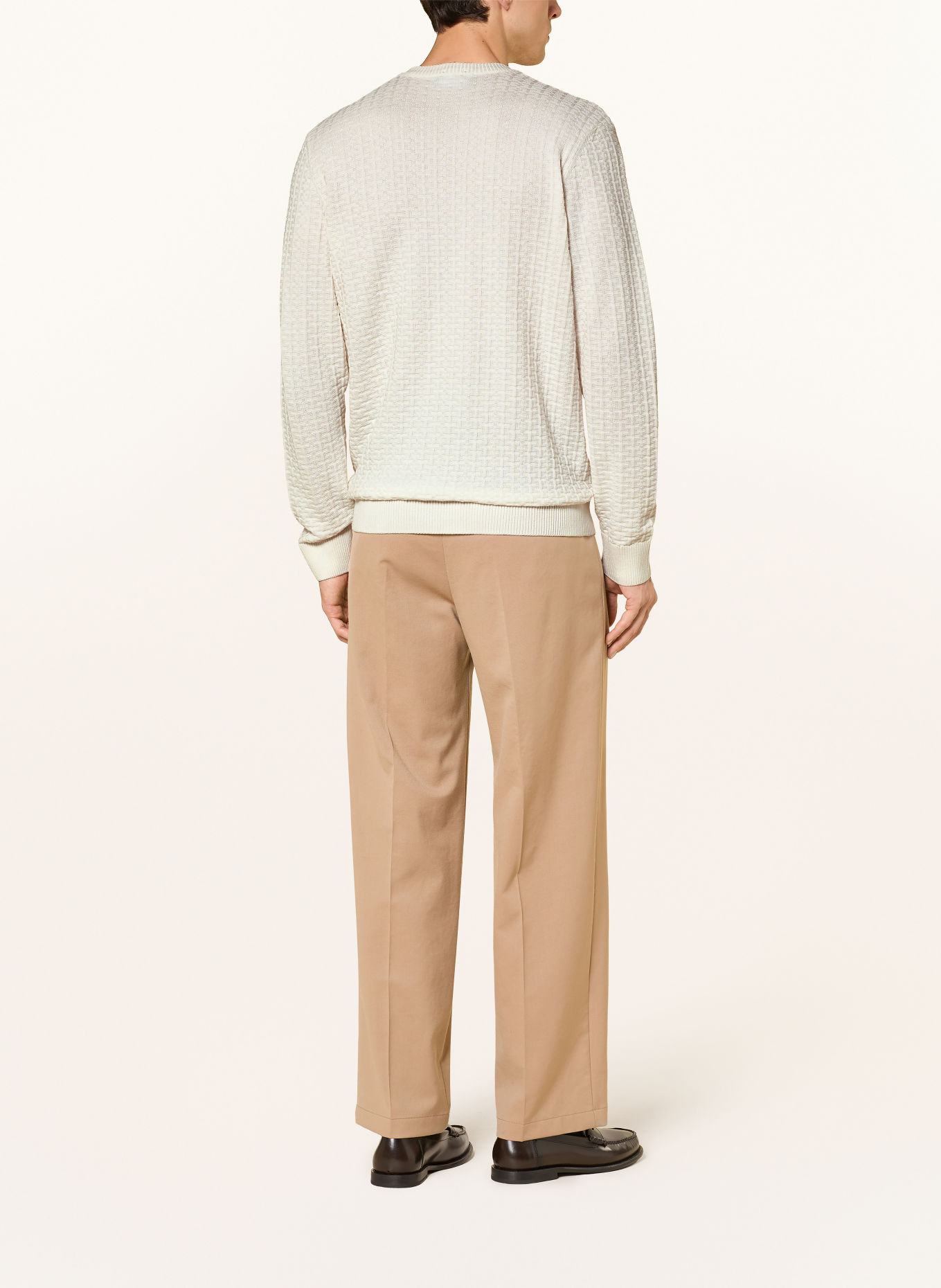 STRELLSON Pullover ADRIAN: ECRU