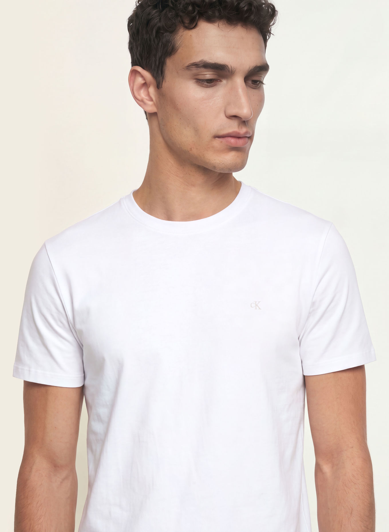 Calvin Klein T-shirt: WHITE