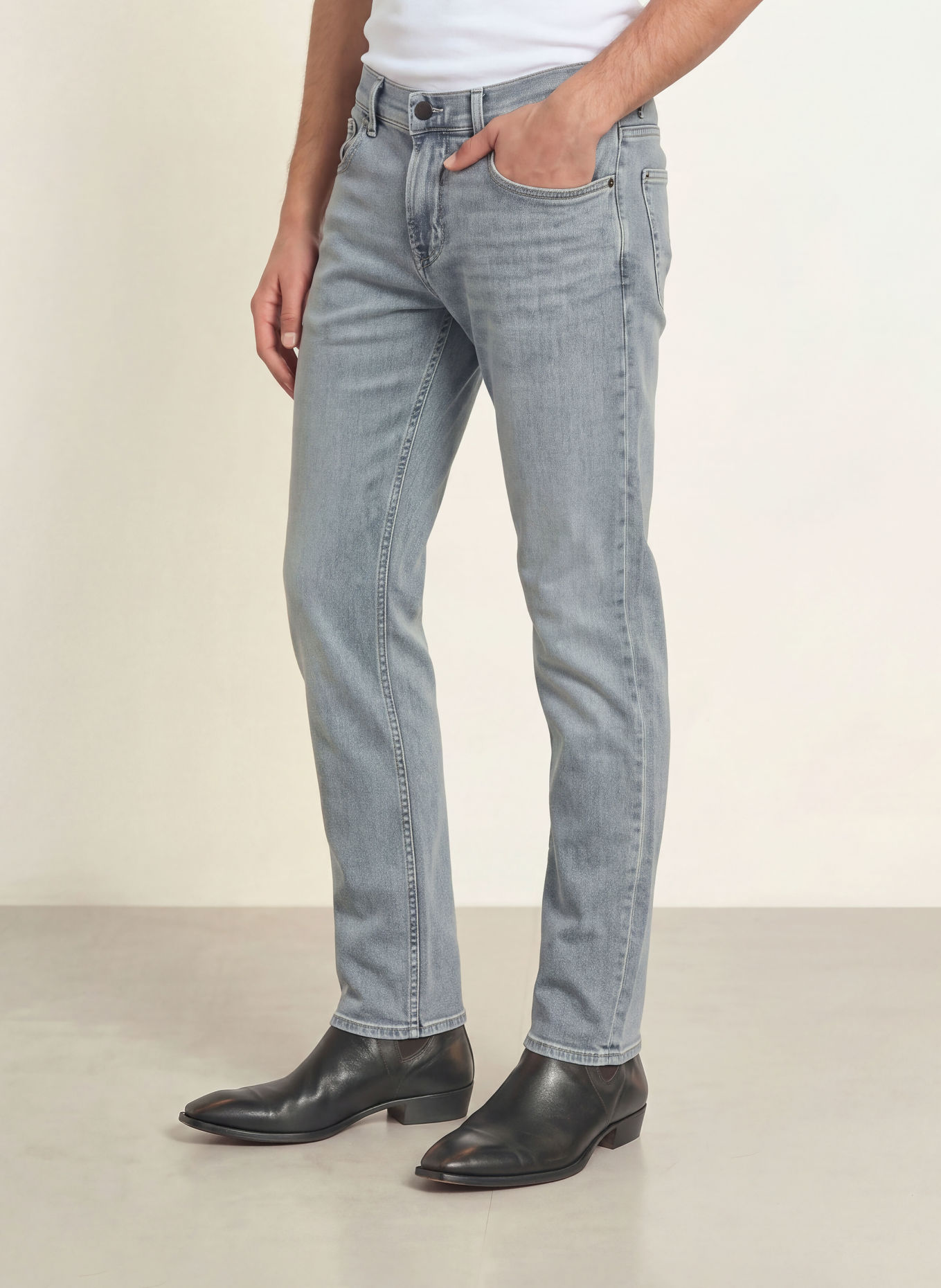 7 for all mankind Dżinsy SLIMMY TAPERED: 481 GREY