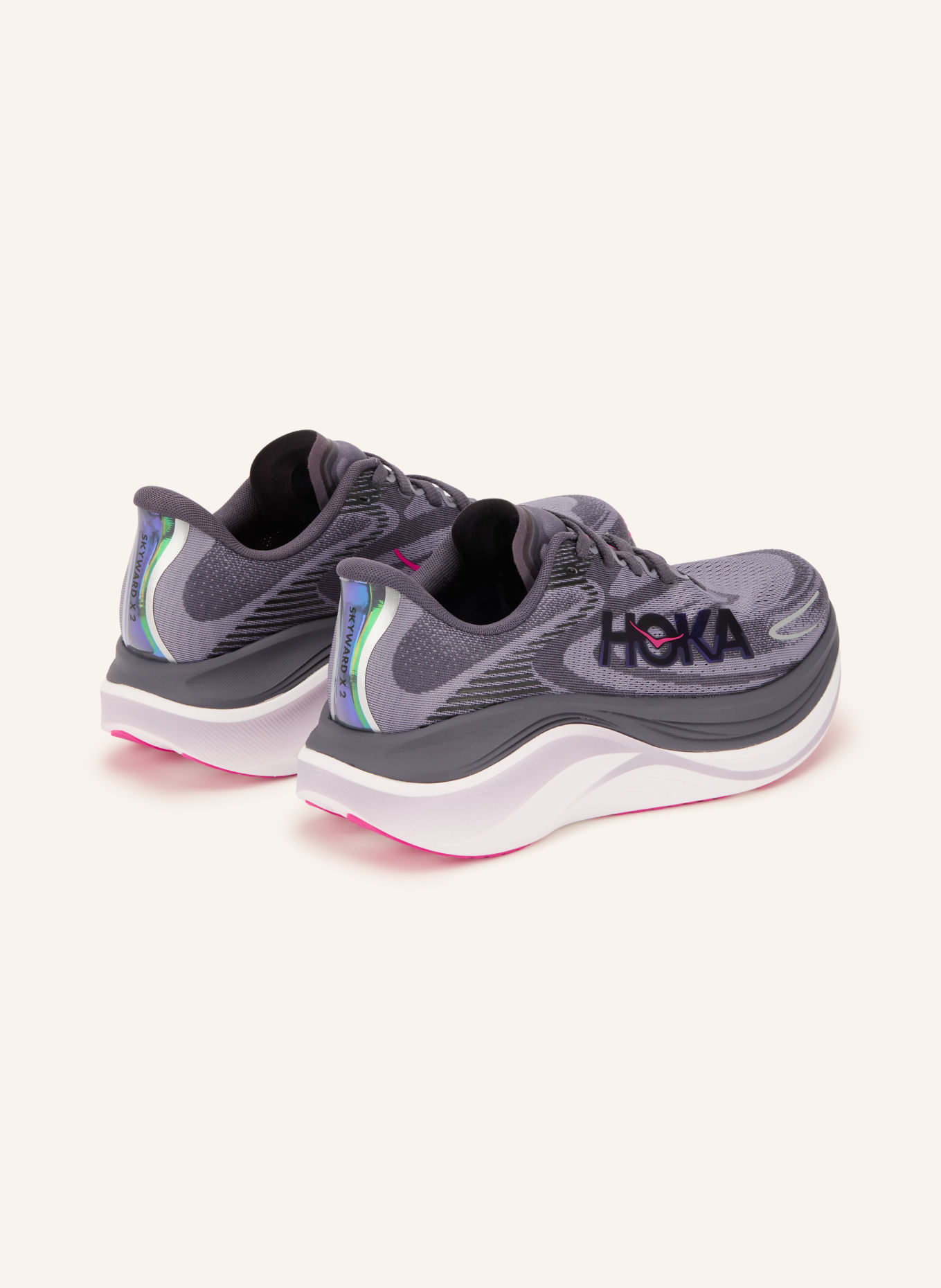 HOKA SKYWARD X 2 Running Shoes: PURPLE / PINK