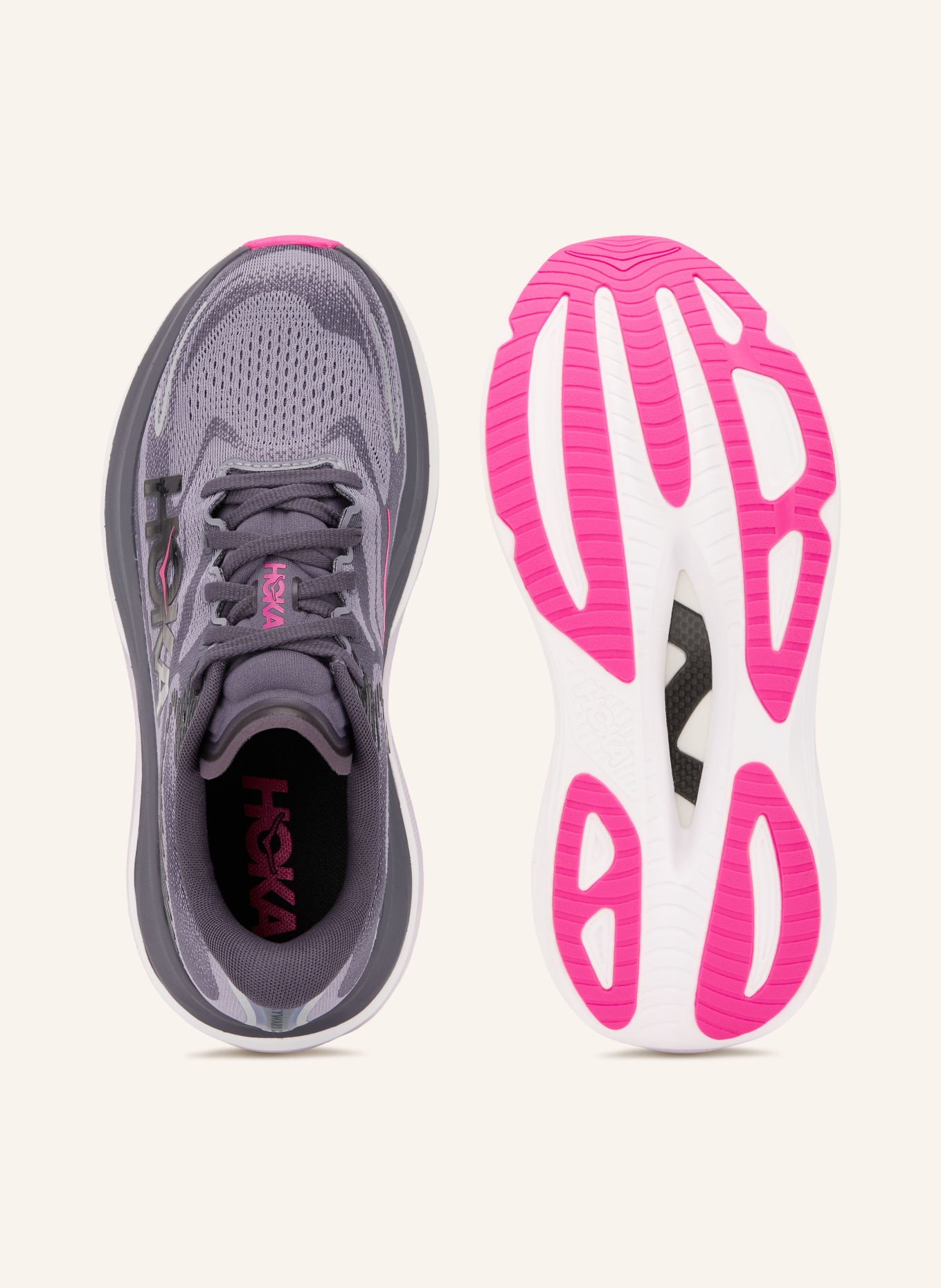 HOKA SKYWARD X 2 Running Shoes: PURPLE / PINK