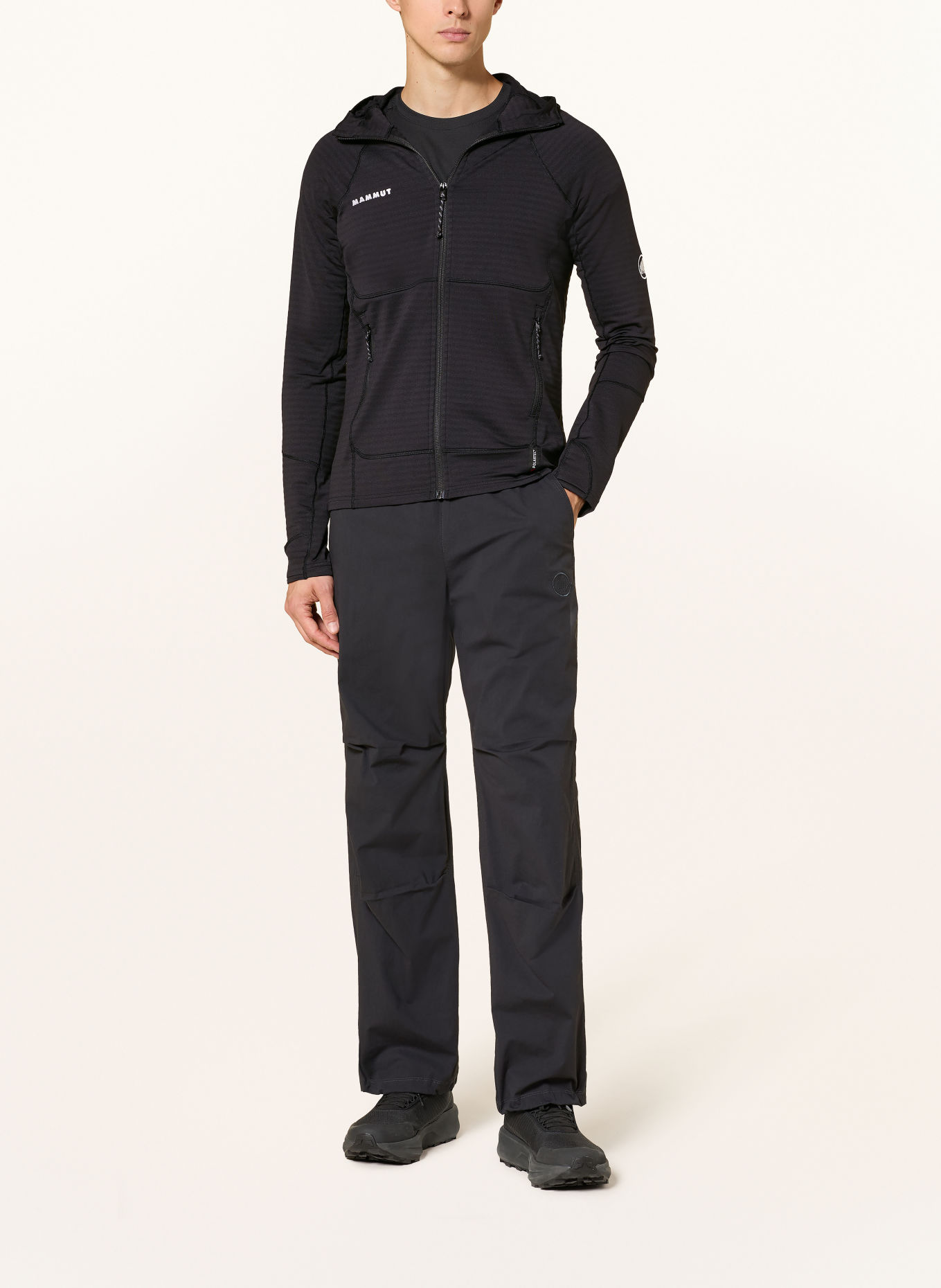 MAMMUT Midlayer-jakke TAISS ML: SORT