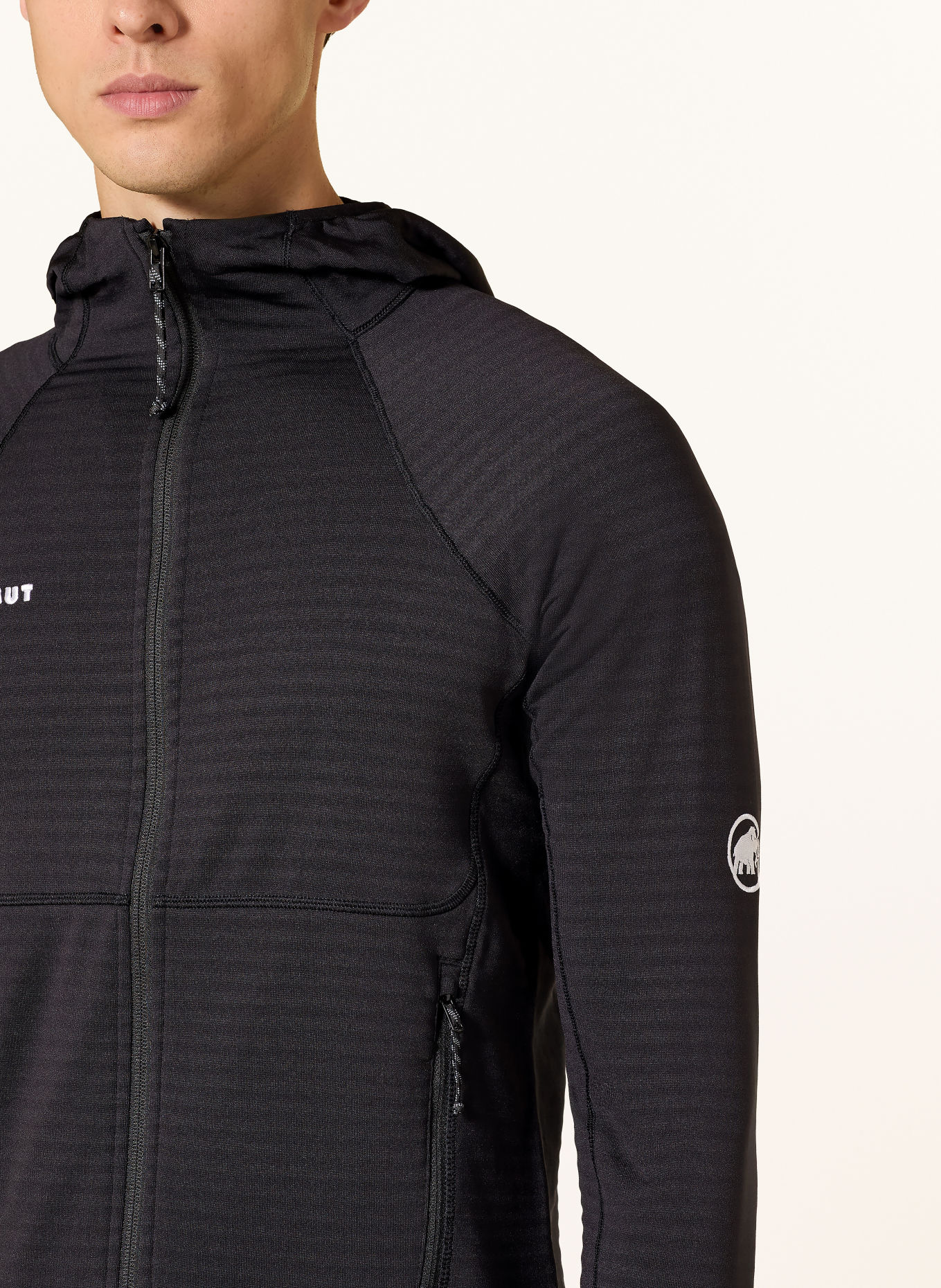 MAMMUT Midlayer-jakke TAISS ML: SORT