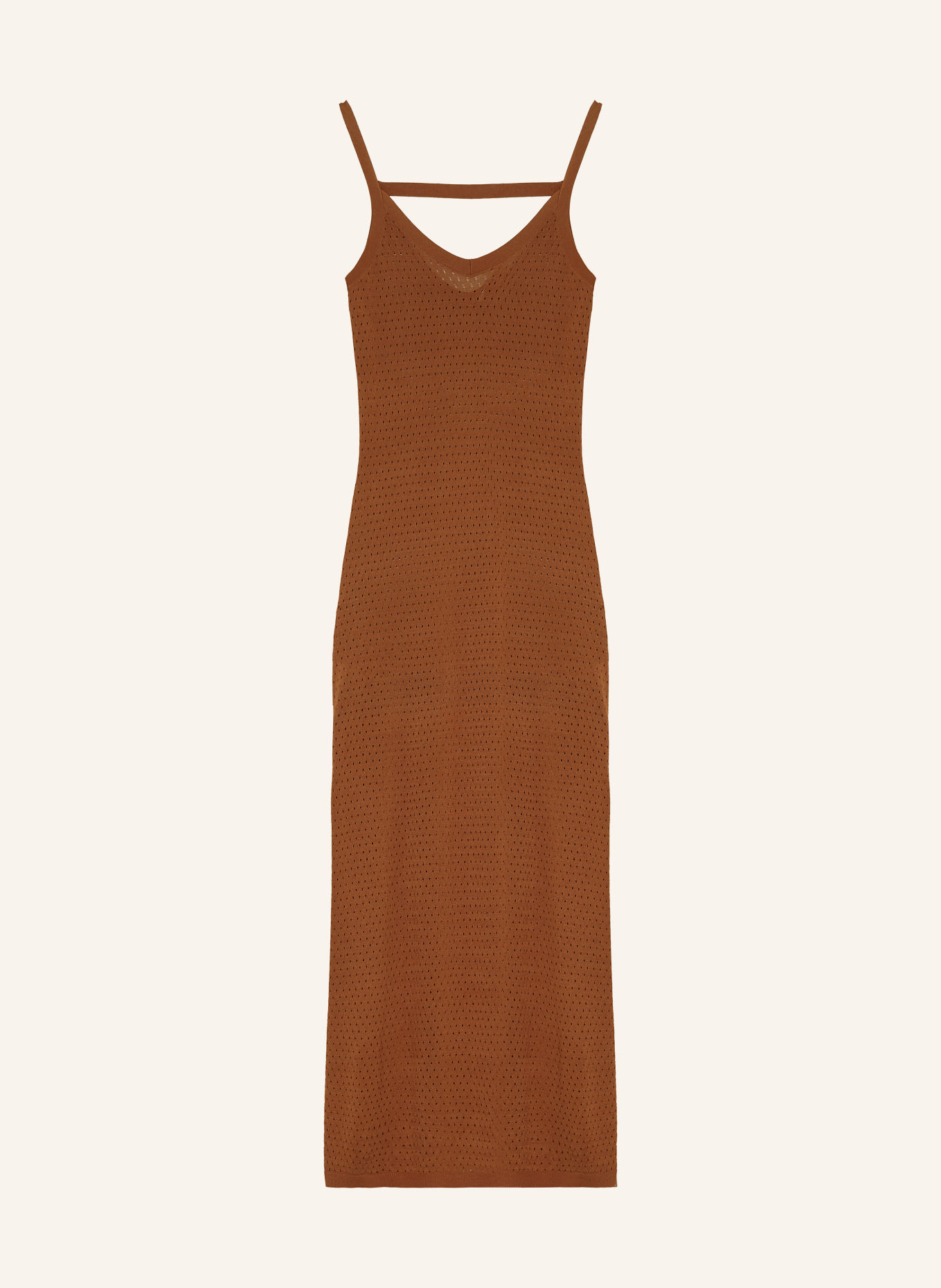 JEANNE BARET SAFFRON Dress: BROWN