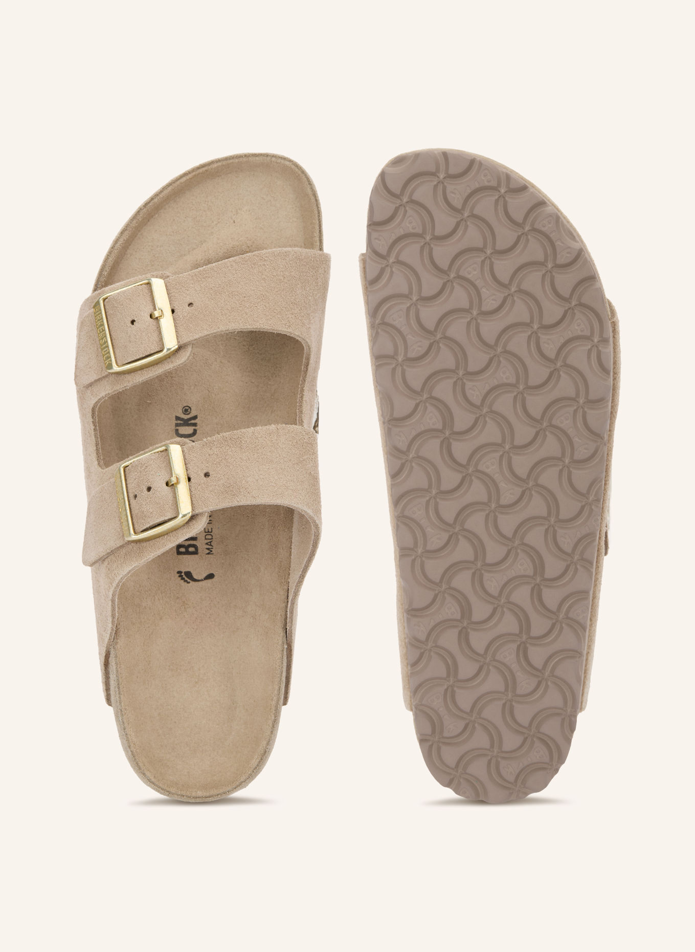 BIRKENSTOCK ARIZONA Slides: TAUPE