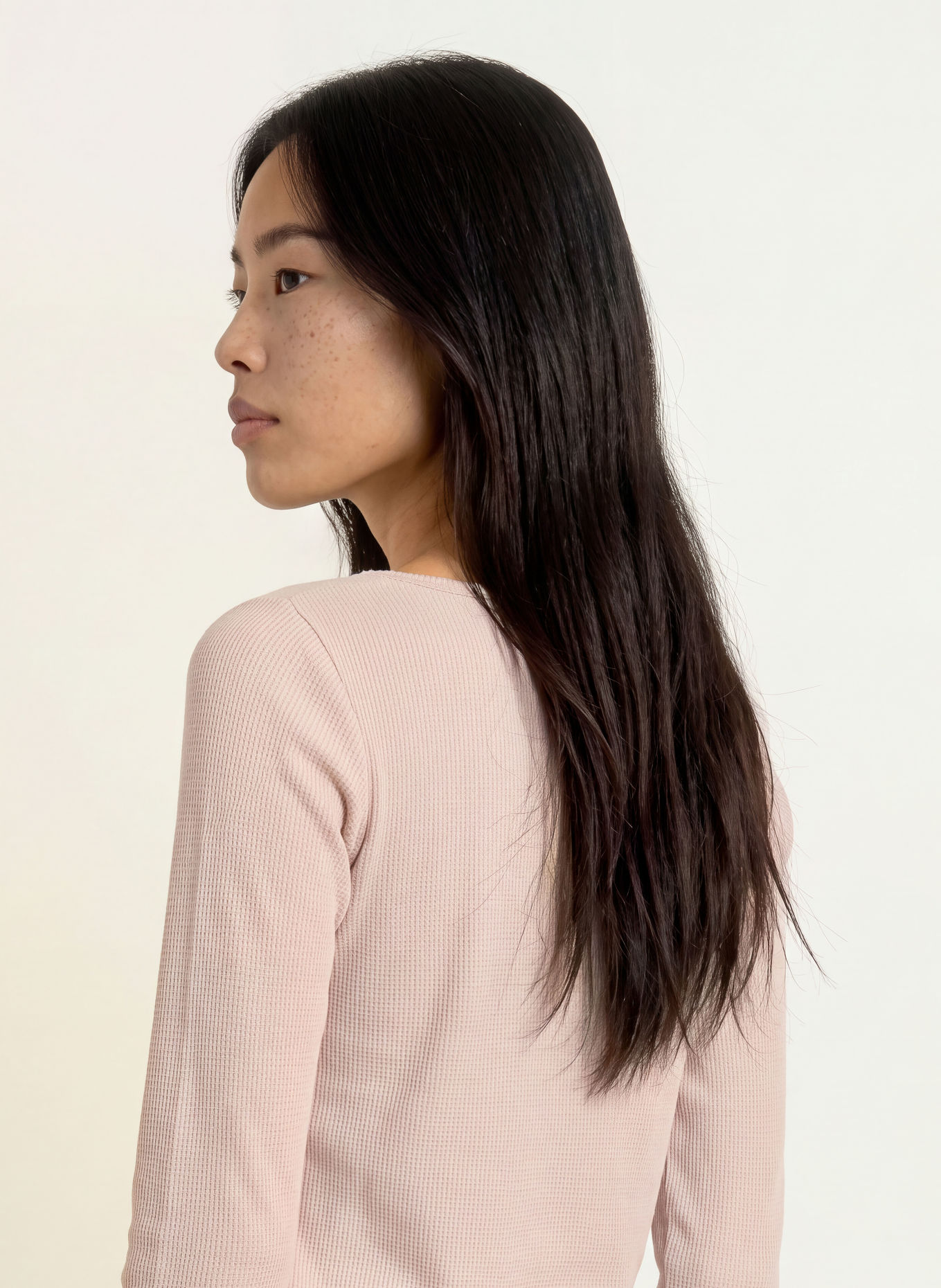 BOSS Schlafshirt COSY WAFFLE: BEIGE