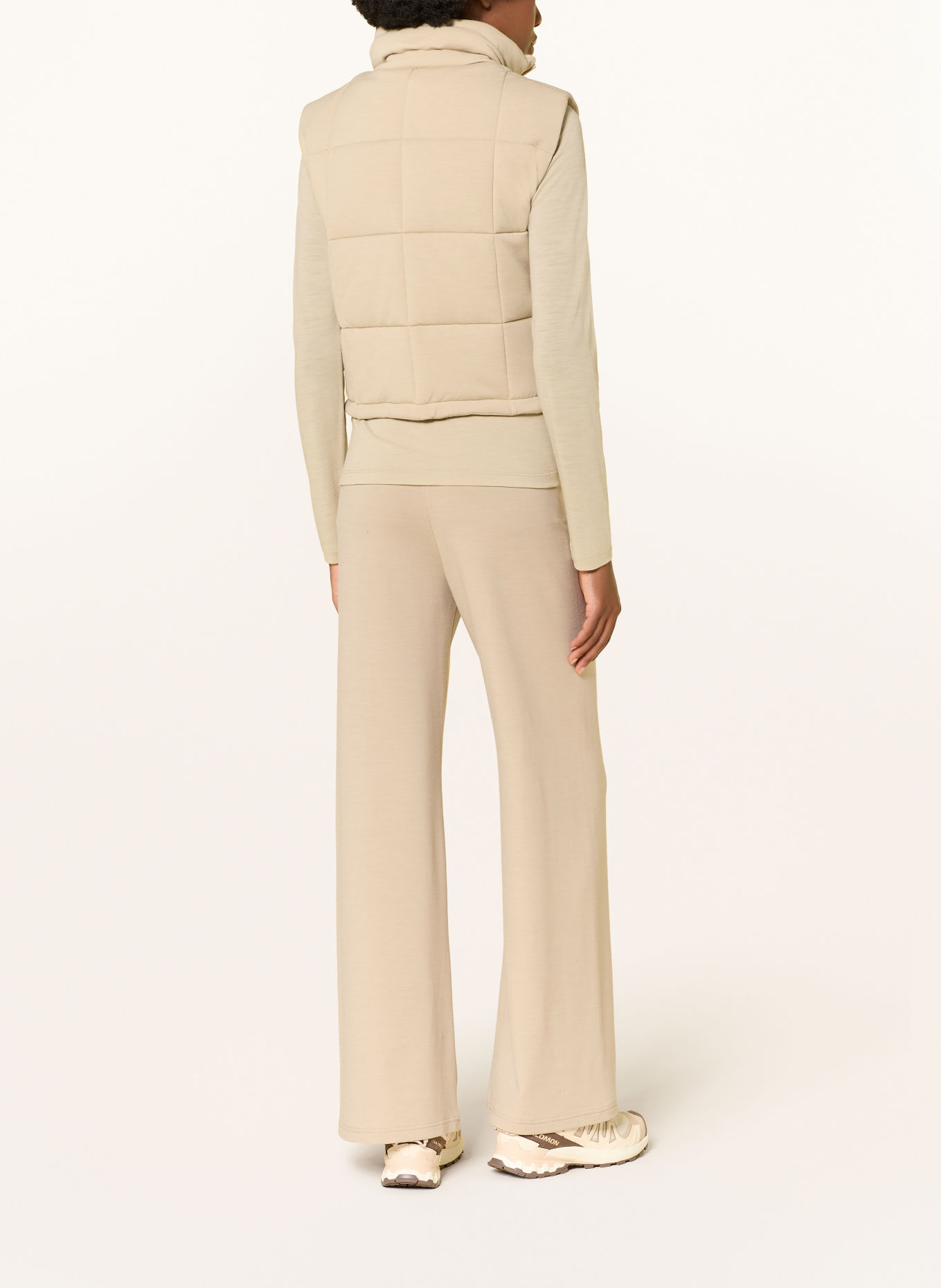super.natural COMFY CULOTTE leggings with merino wool: BEIGE