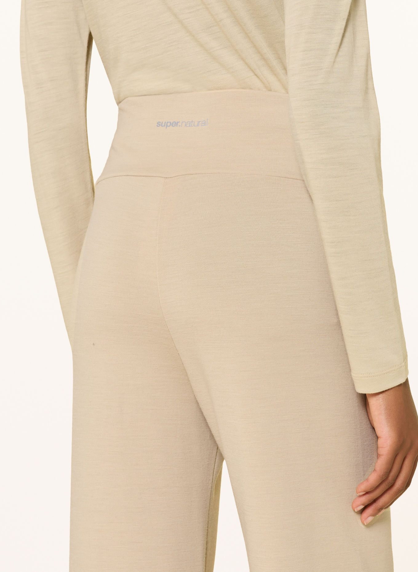 super.natural COMFY CULOTTE leggings with merino wool: BEIGE