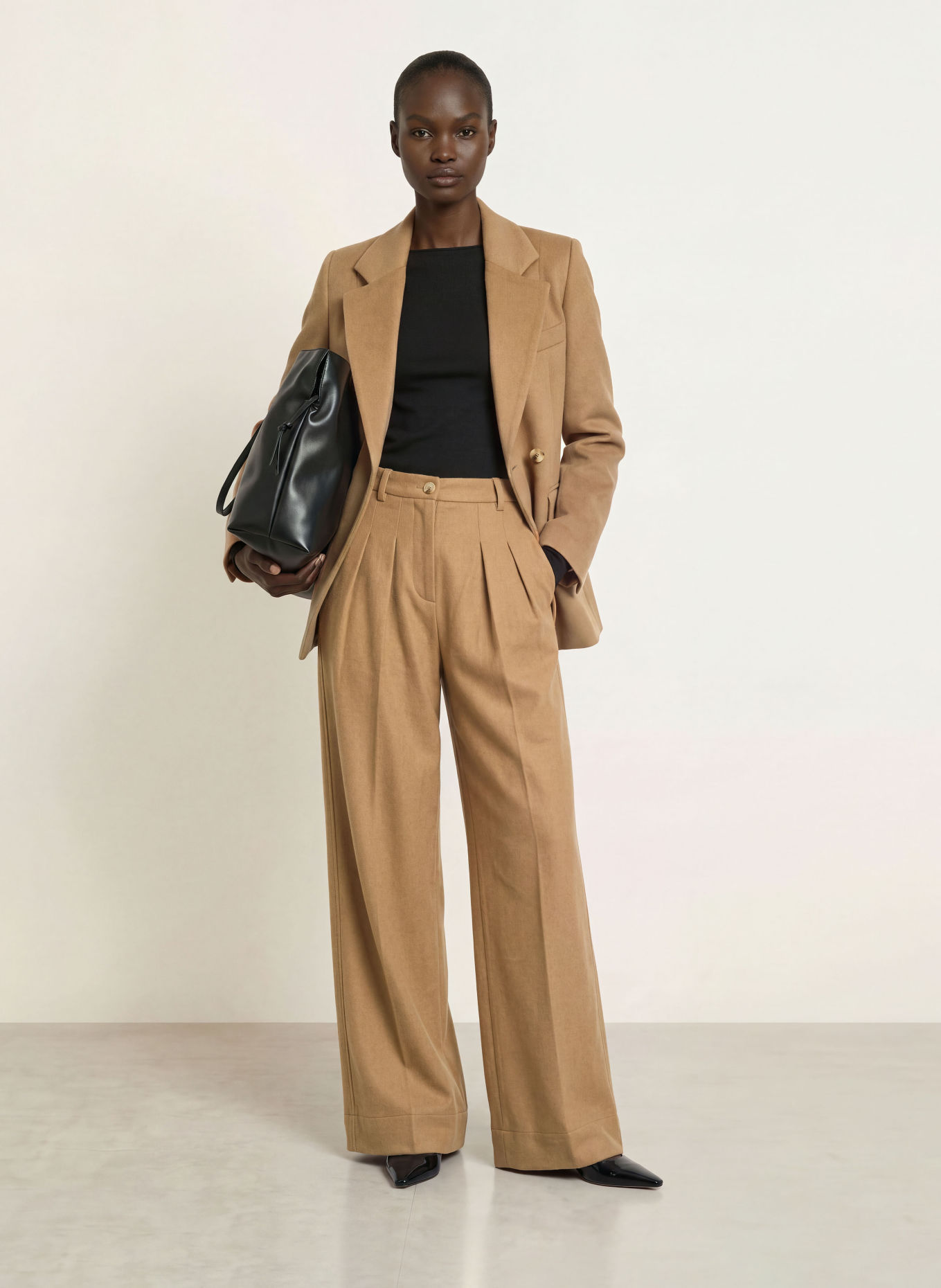 LEZU Marlene pants ADA: CAMEL