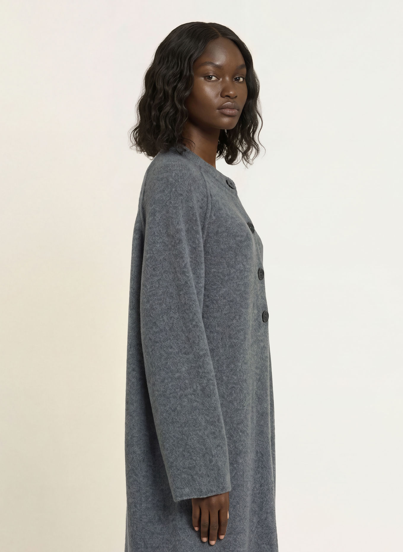 black palms MAEXIN cardigan: GRAY