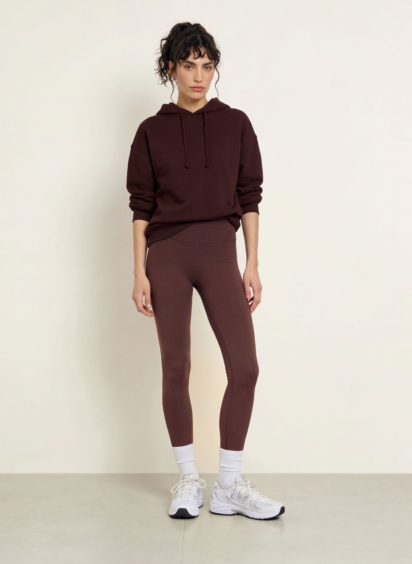 Juvia Oversized-Hoodie TATJANA: DUNKELBRAUN
