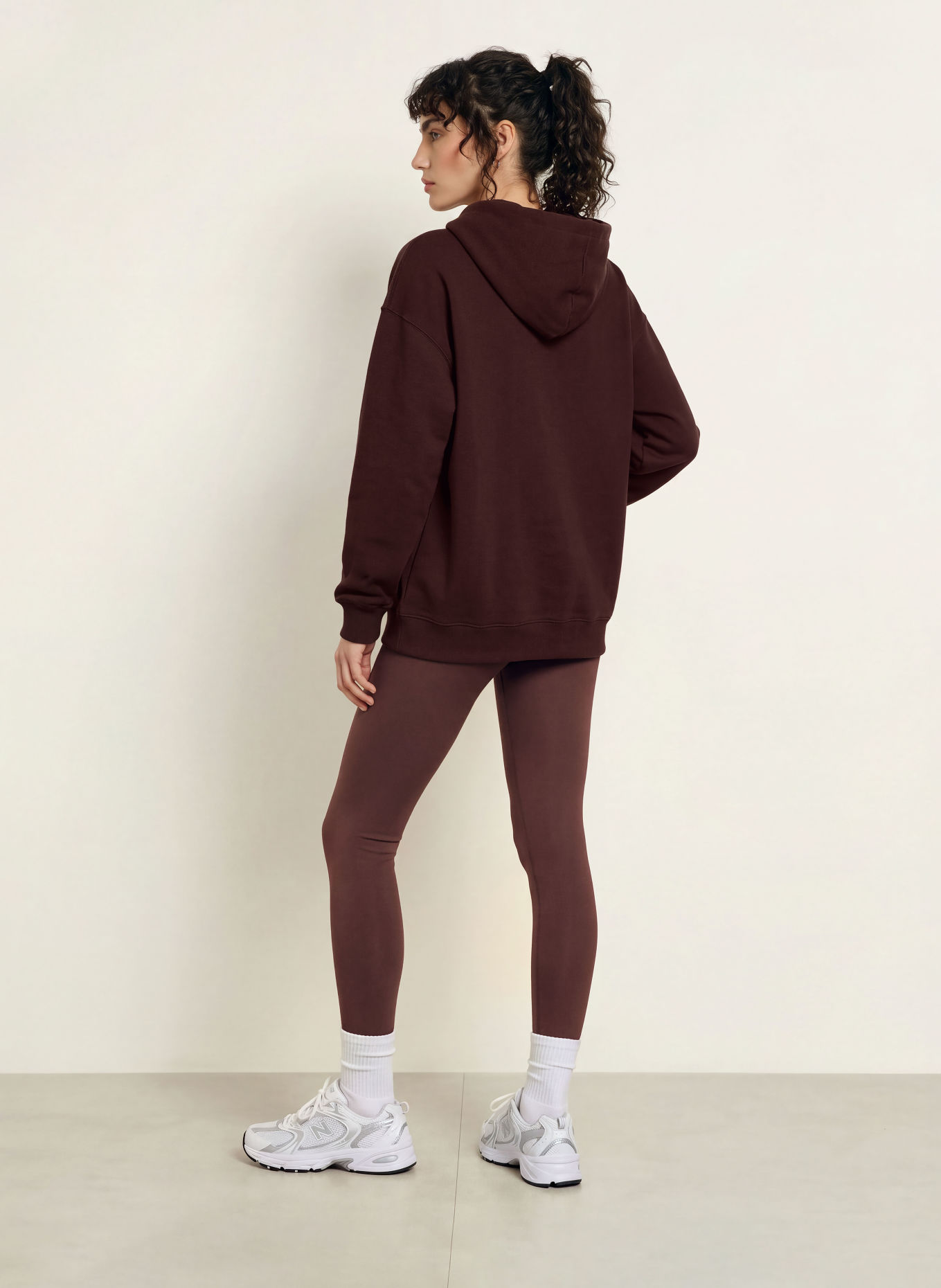 Juvia Oversized-Hoodie TATJANA: DUNKELBRAUN
