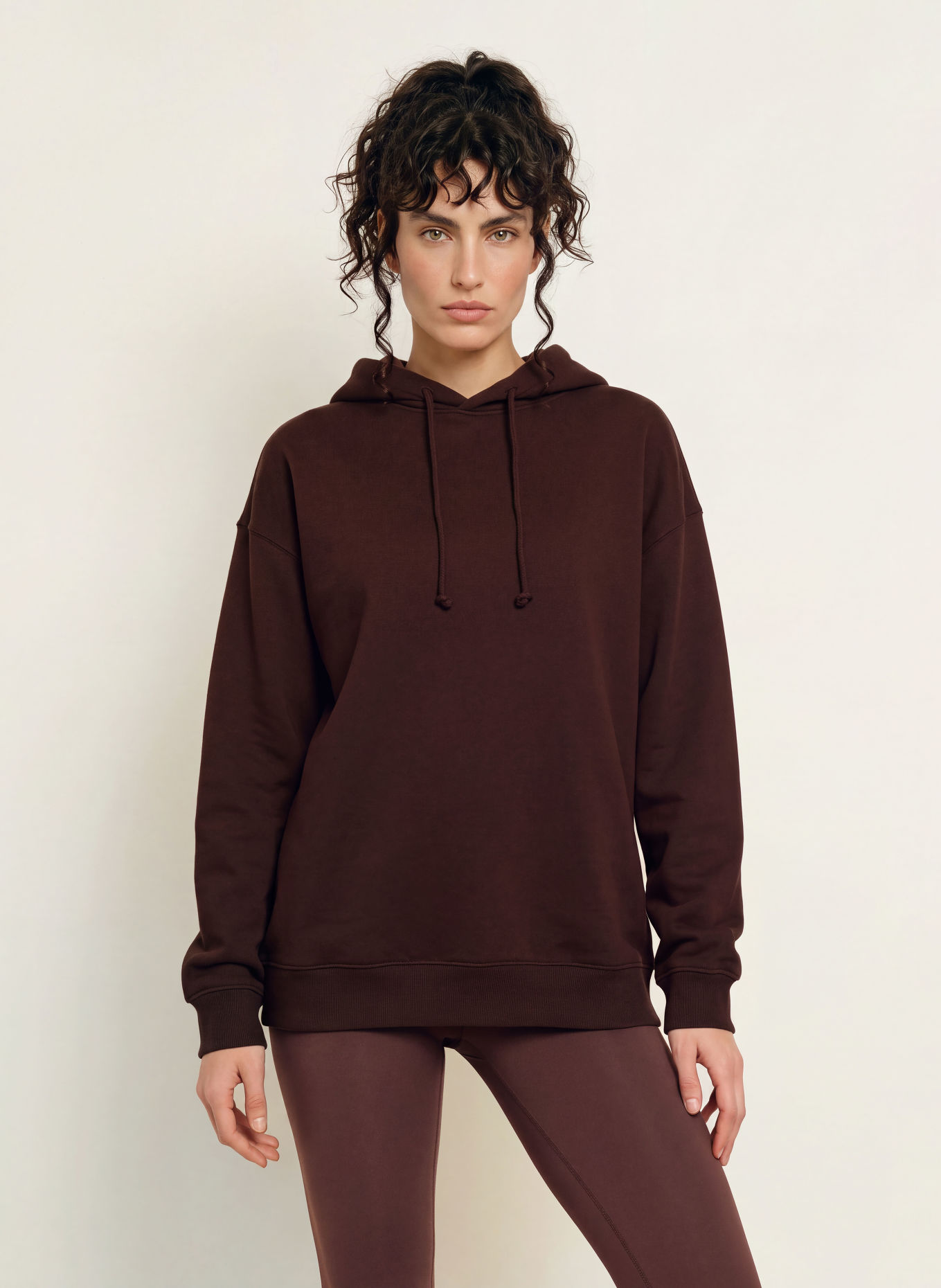 Juvia Oversized-Hoodie TATJANA: DUNKELBRAUN