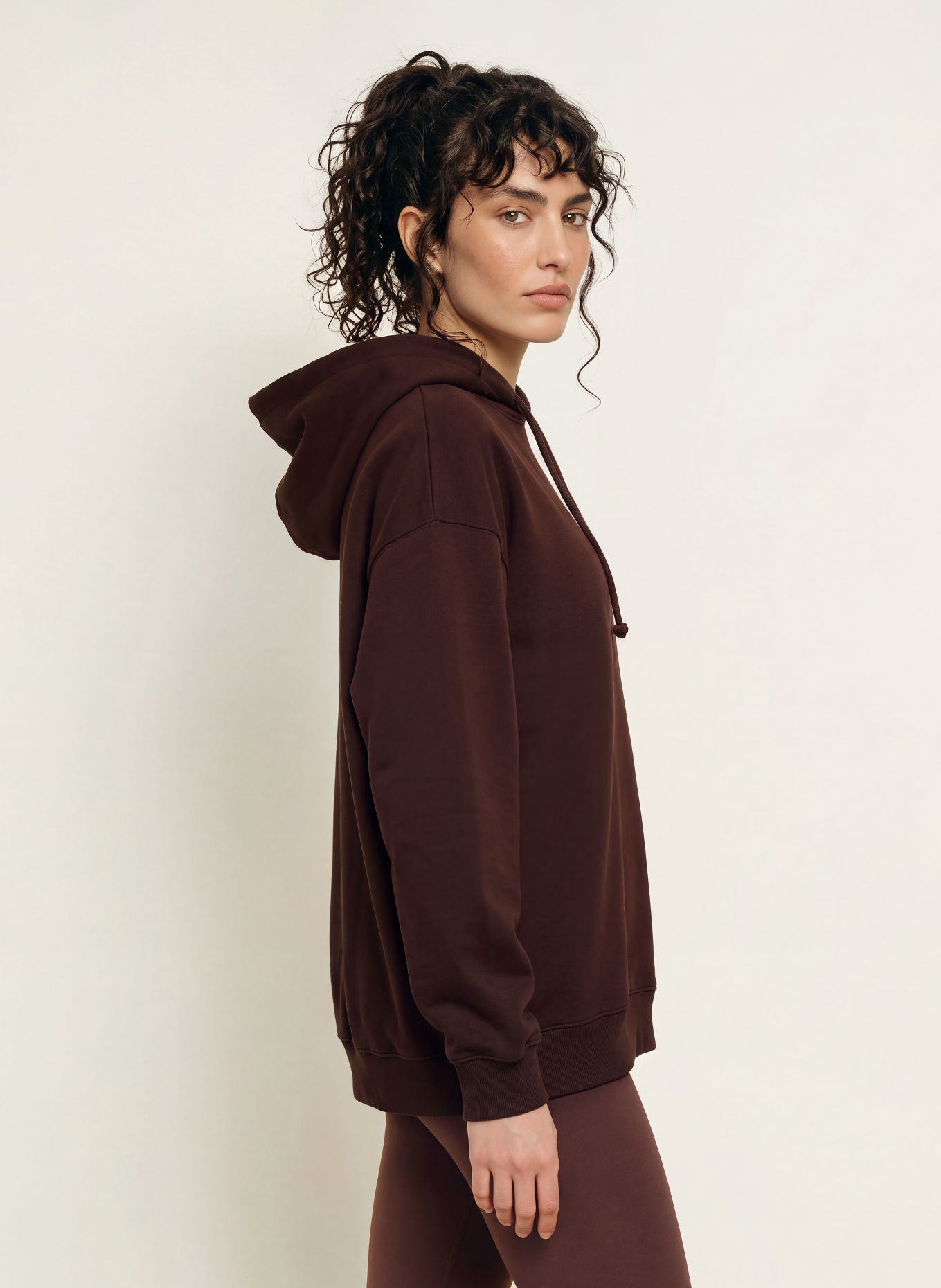 Juvia Oversized-Hoodie TATJANA: DUNKELBRAUN