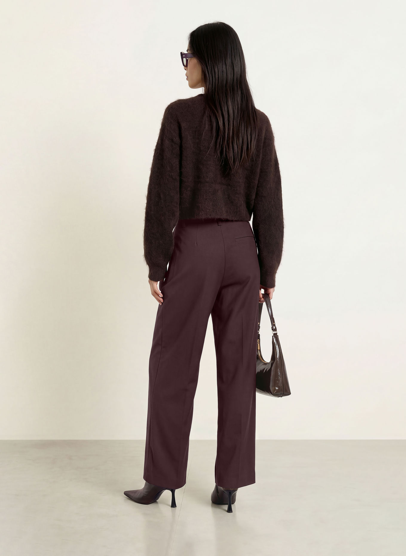 GESTUZ Marlene pants GZSCHANY: DARK PURPLE