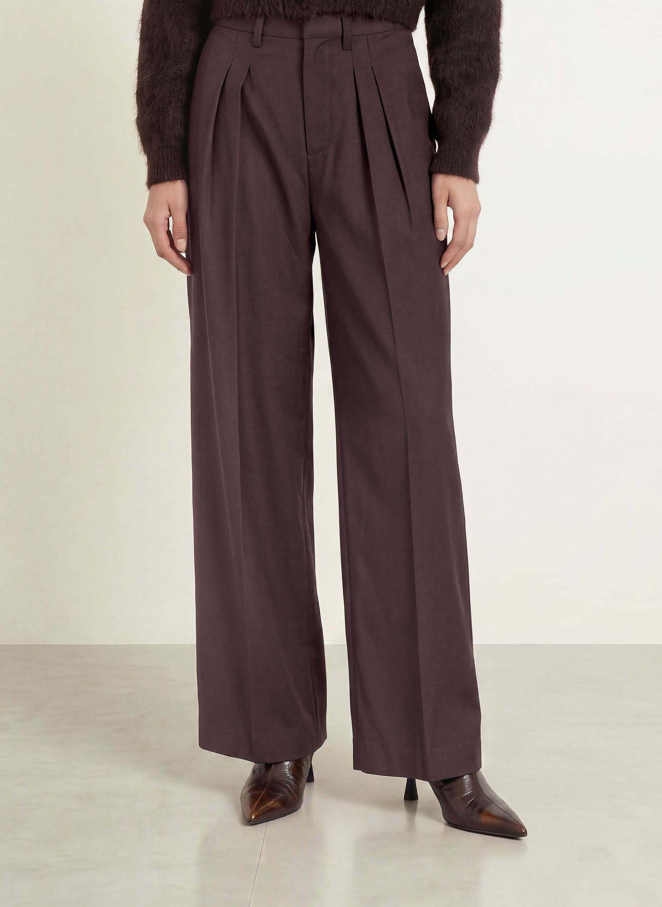 GESTUZ Marlene pants GZSCHANY: DARK PURPLE