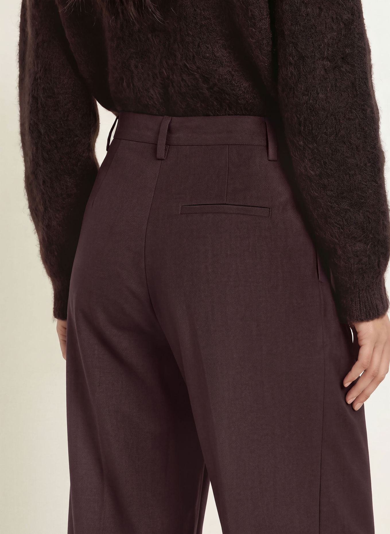 GESTUZ Marlene pants GZSCHANY: DARK PURPLE