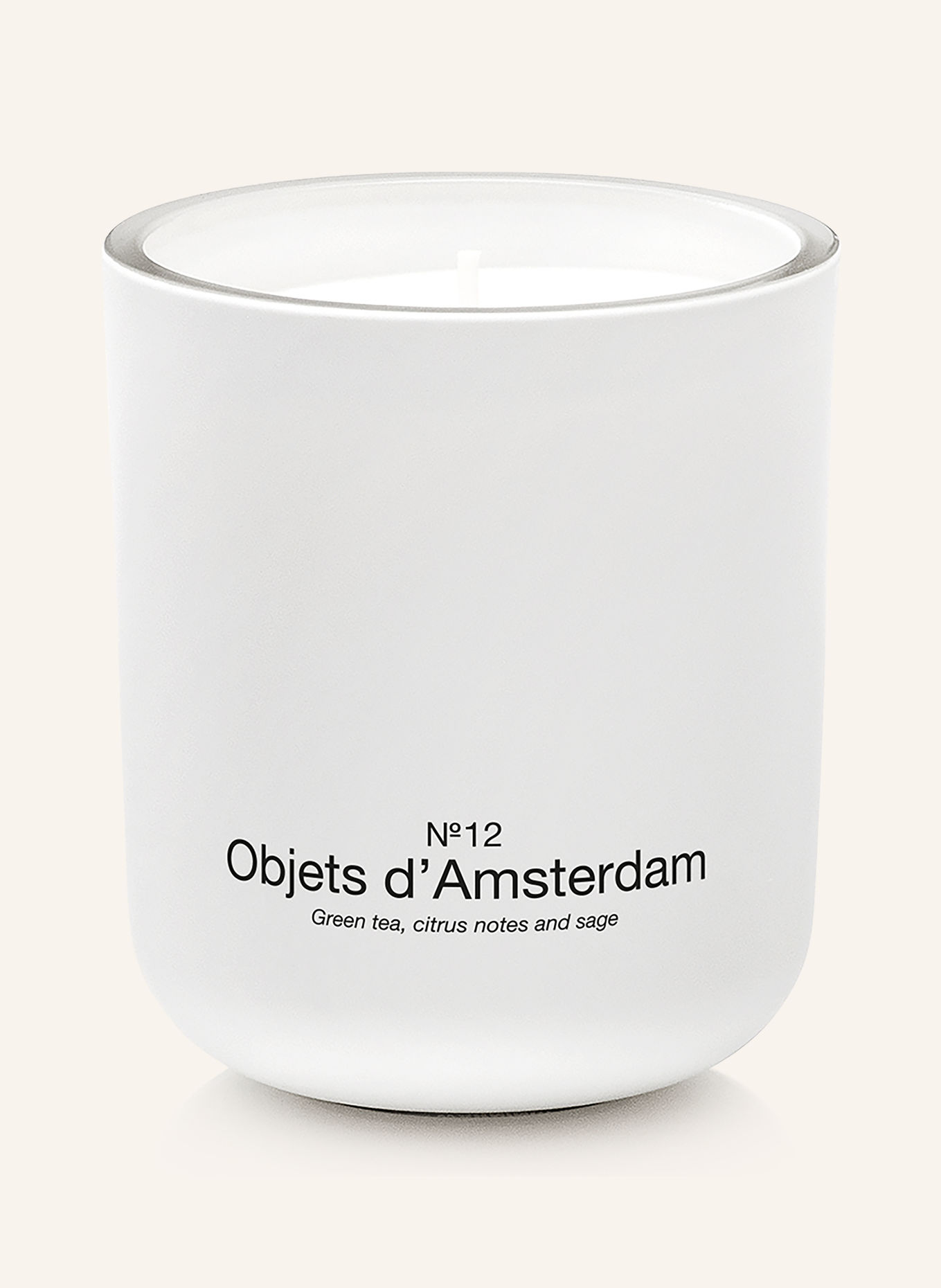MARIE-STELLA-MARIS OBJETS D'AMSTERDAM Scented candles: WHITE