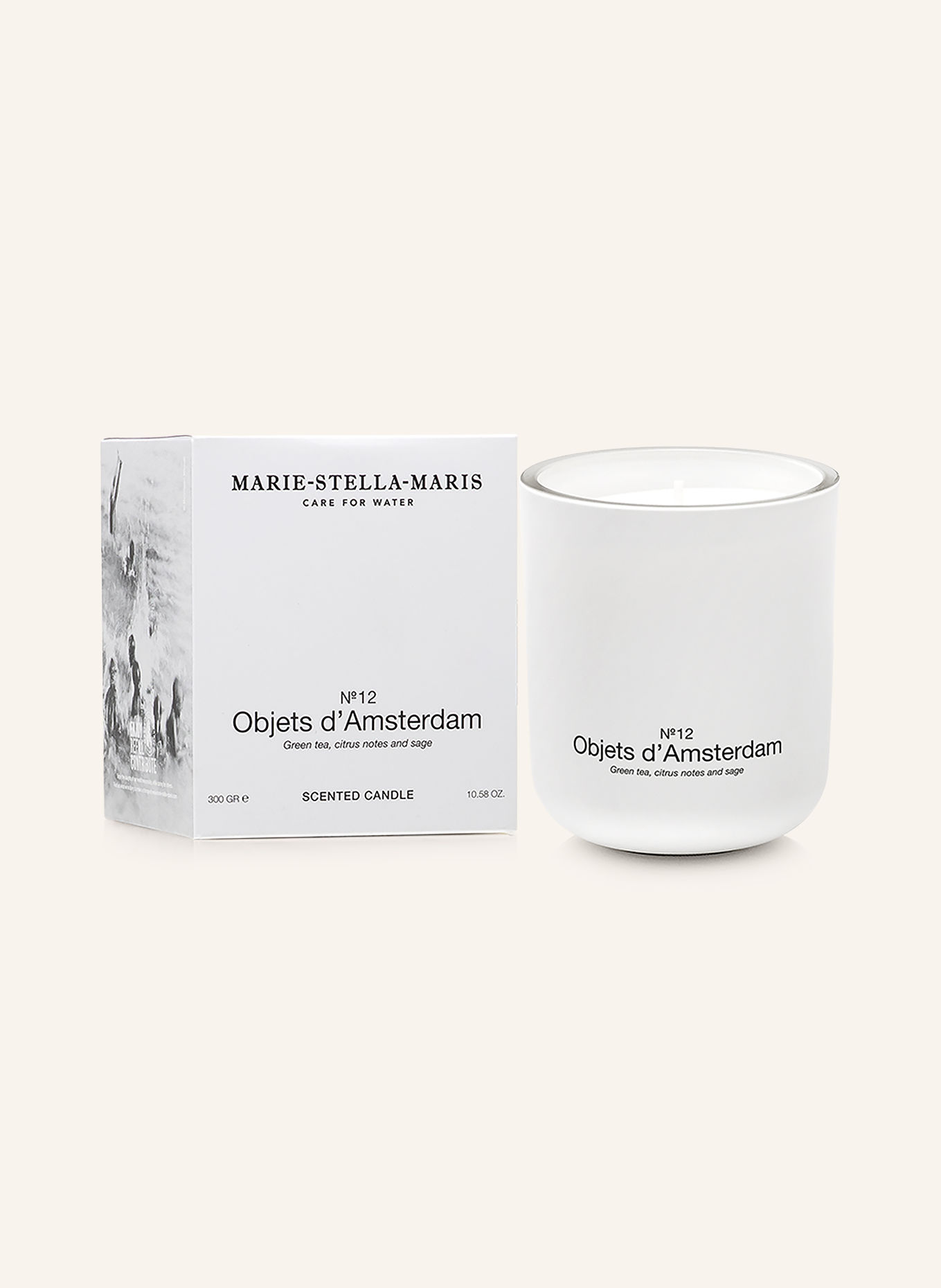 MARIE-STELLA-MARIS OBJETS D'AMSTERDAM Scented candles: WHITE
