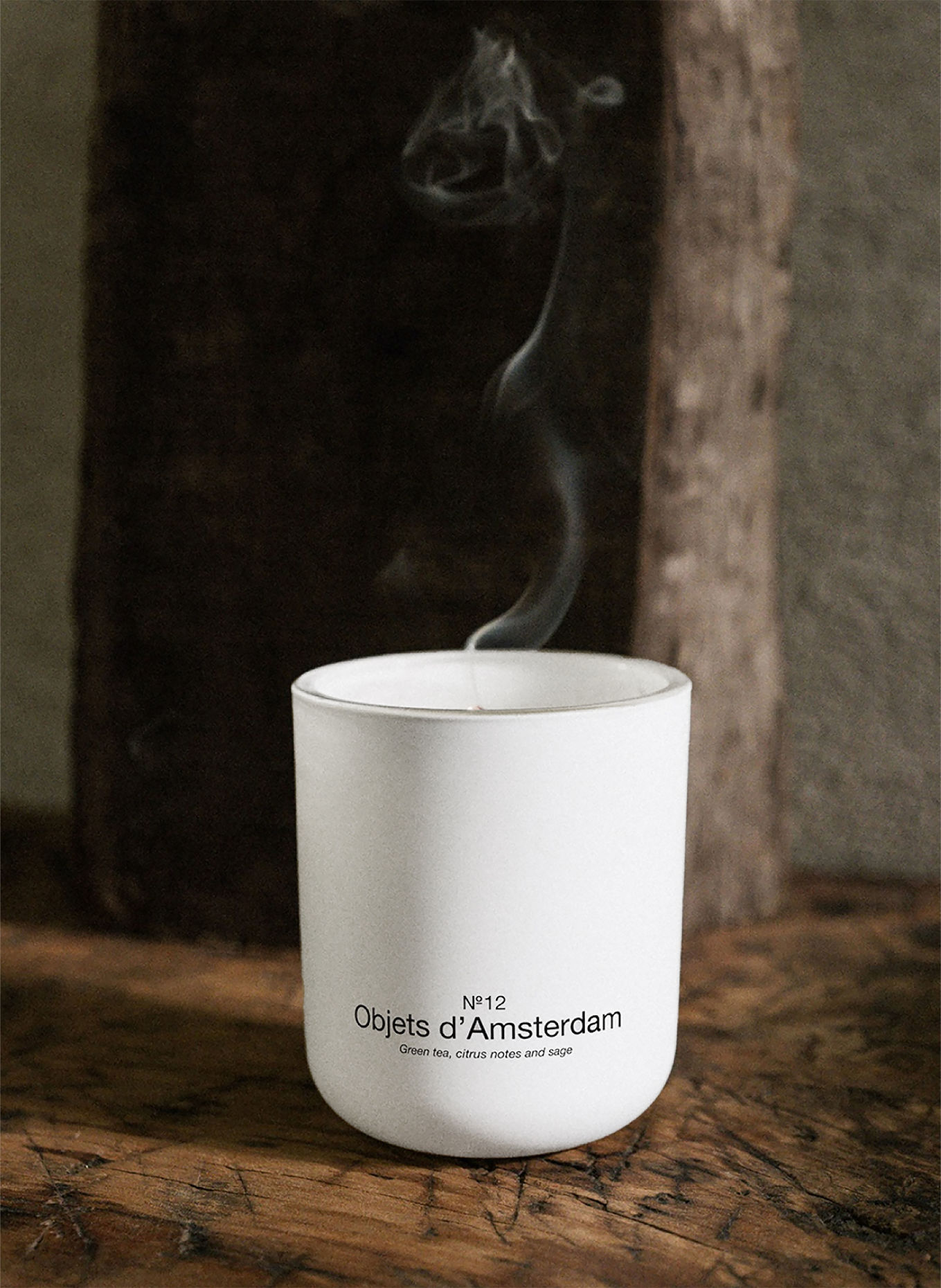 MARIE-STELLA-MARIS OBJETS D'AMSTERDAM Scented candles: WHITE