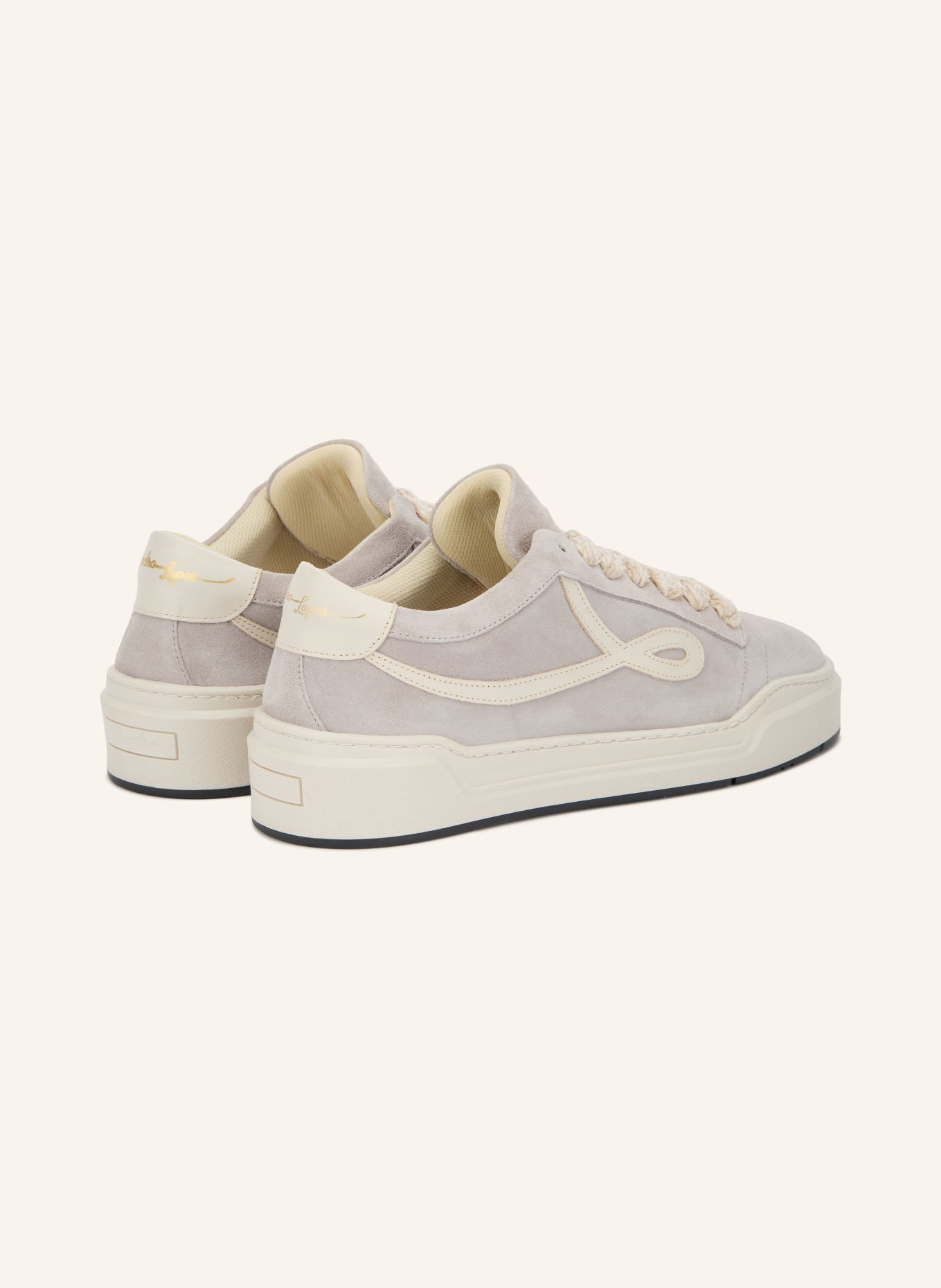 LEANDRO LOPES Sneakers OXIS: GRÅ / GRÄDDE