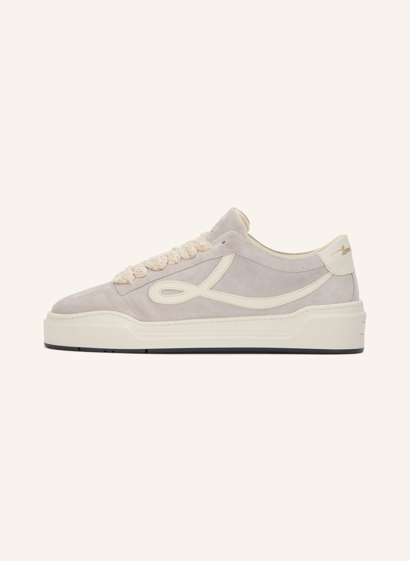 LEANDRO LOPES Sneakers OXIS: GRÅ / GRÄDDE