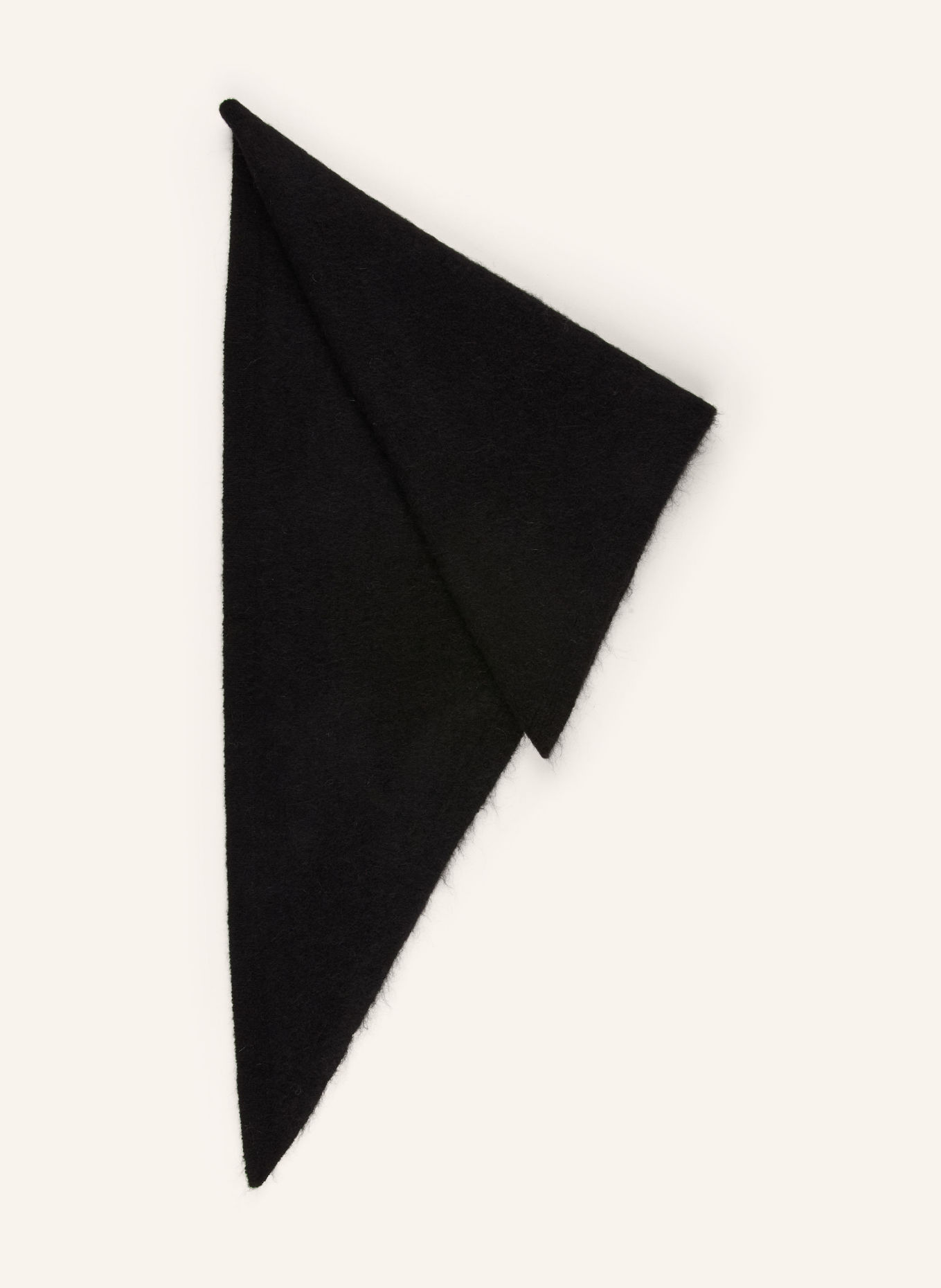 ARKET Dreieckstuch mit Alpaka: SCHWARZ
