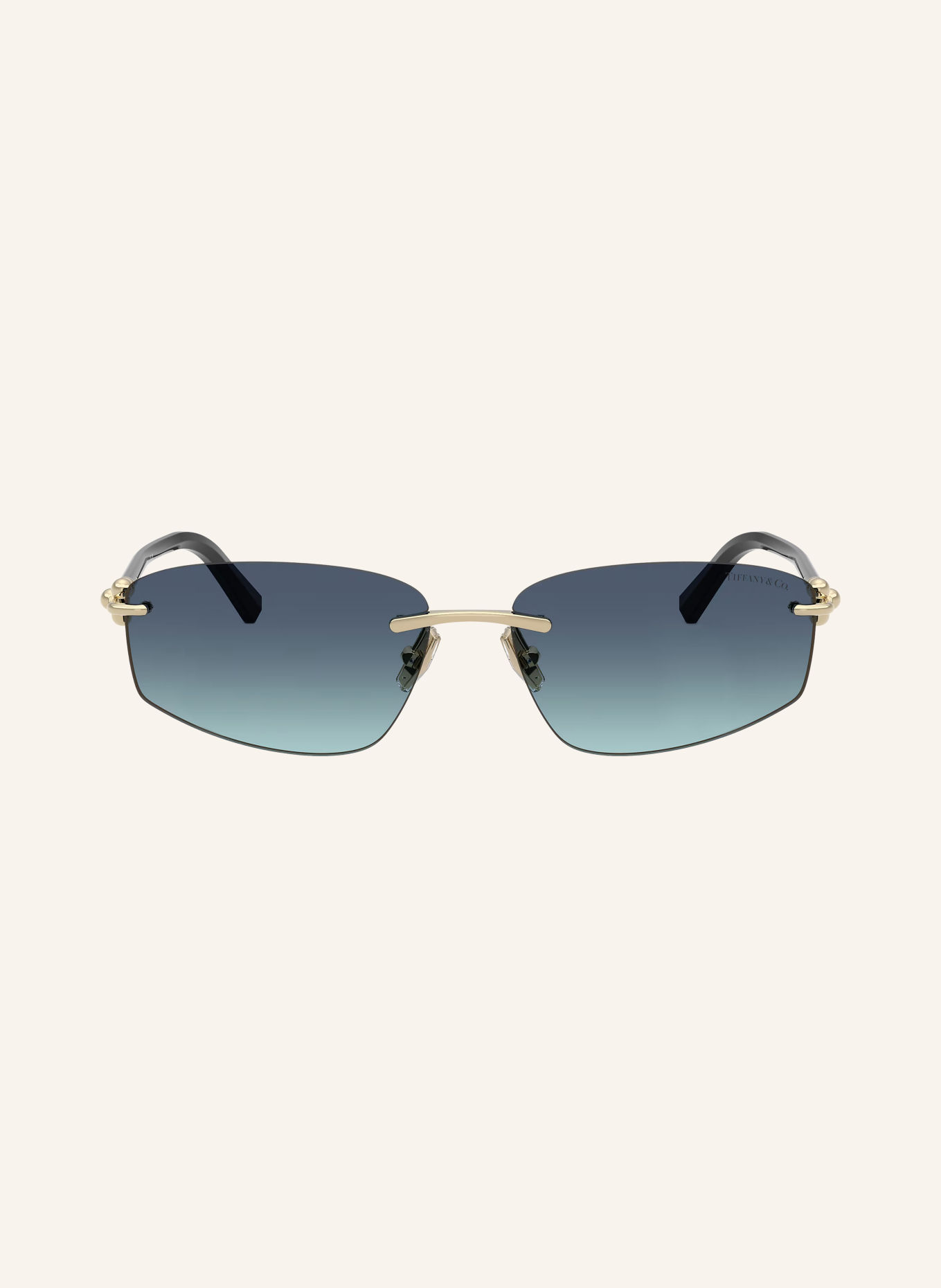 TIFFANY & Co. Solglasögon TF3114: GULD/BLÅT FÄRGÖVERGÅNG