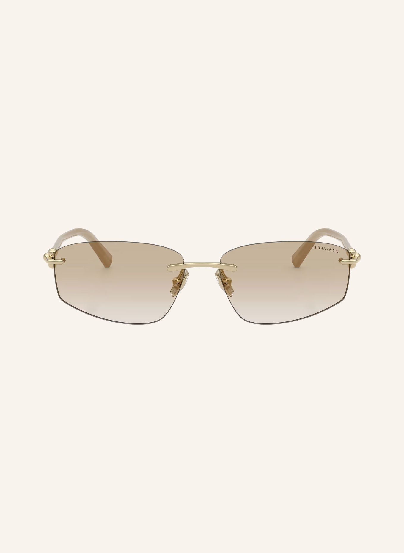 TIFFANY & Co. TF3114 Sunglasses: LIGHT GOLD/LIGHT GRAY GRADIENT