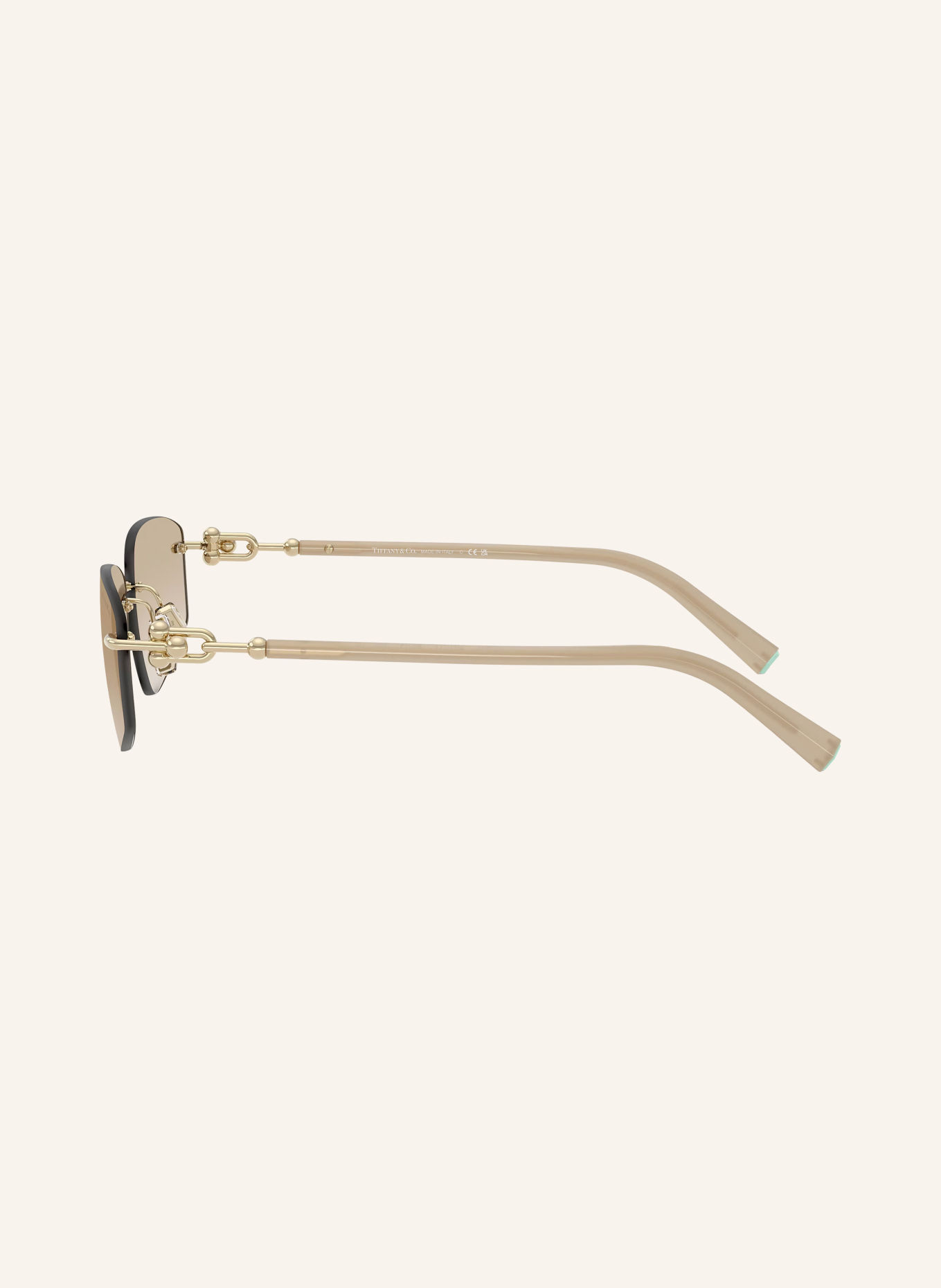 TIFFANY & Co. TF3114 Sunglasses: LIGHT GOLD/LIGHT GRAY GRADIENT