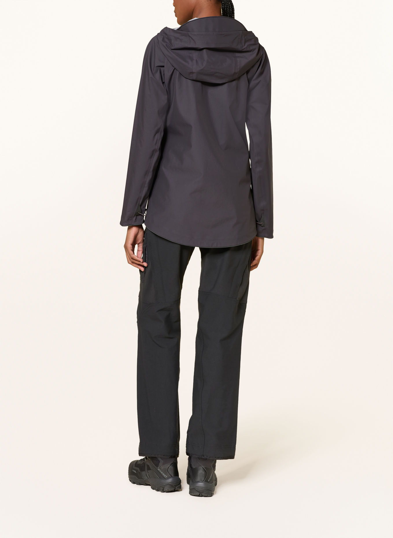 Klättermusen ASYNJA Hardshell jacket: BLACK