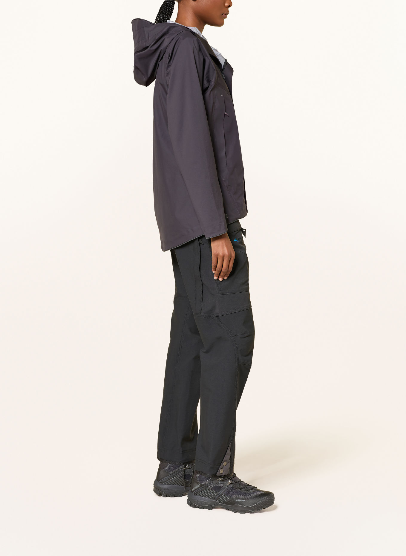 Klättermusen ASYNJA Hardshell jacket: BLACK