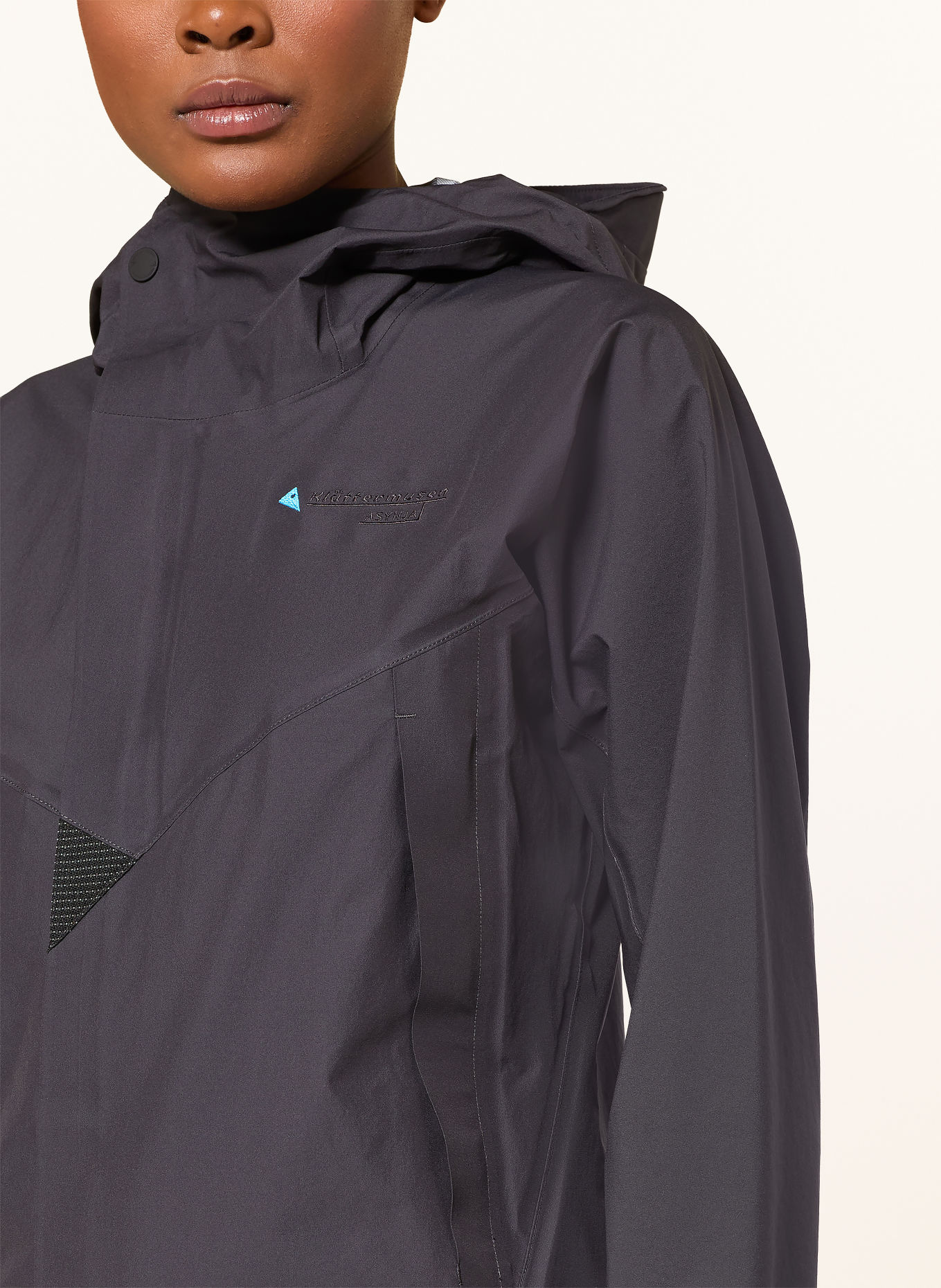 Klättermusen ASYNJA Hardshell jacket: BLACK