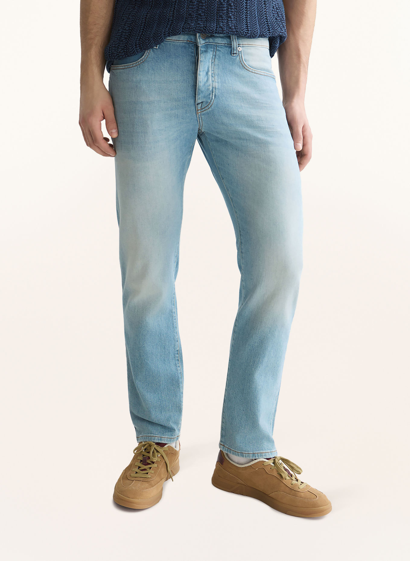 SCOTCH & SODA THE ZEE Classic Straight-Fit Jeans: 420 MEDIUM BLUE