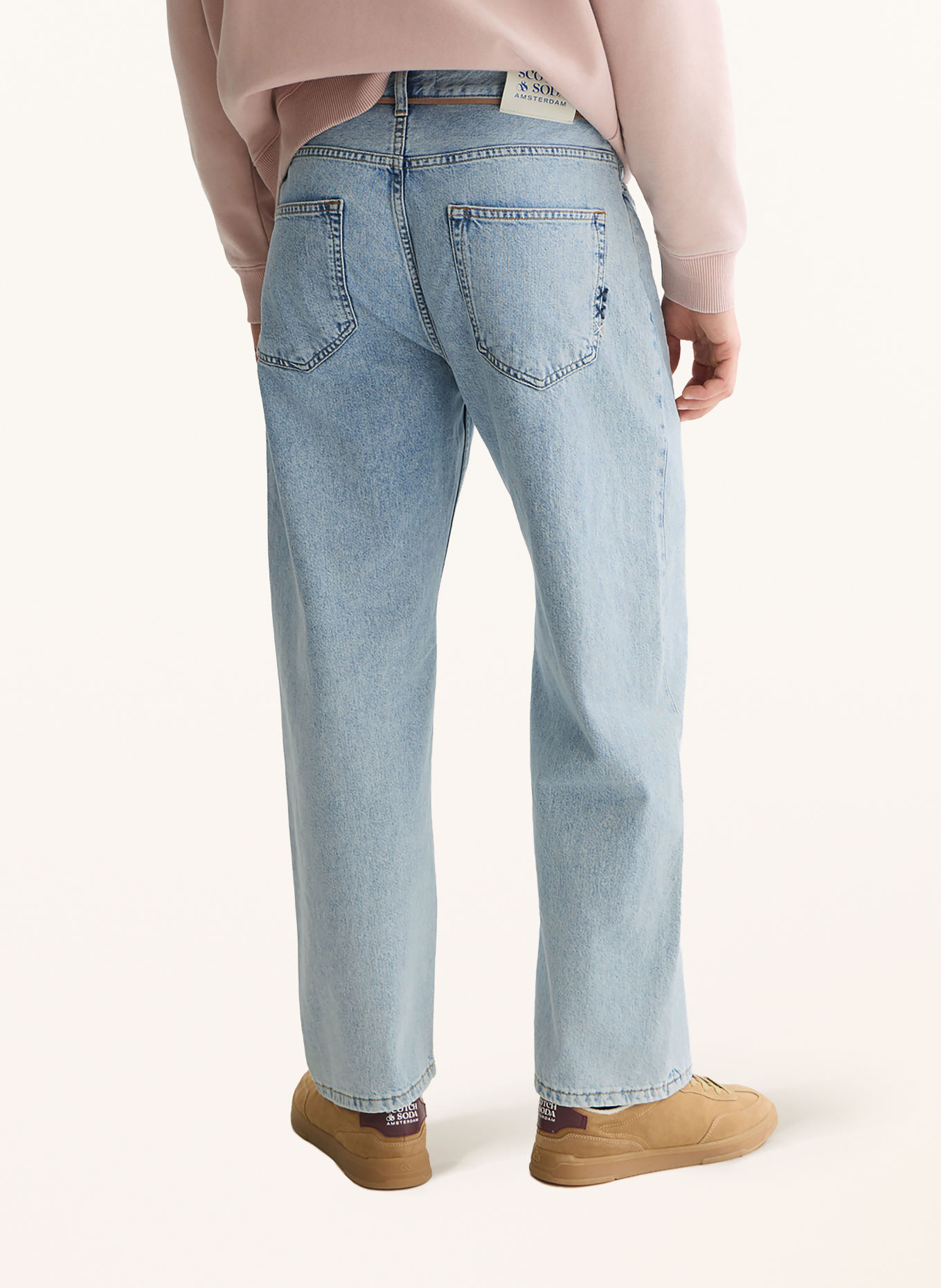 SCOTCH & SODA THE PITCH Loose-Fit Jeans: 410 NAVY