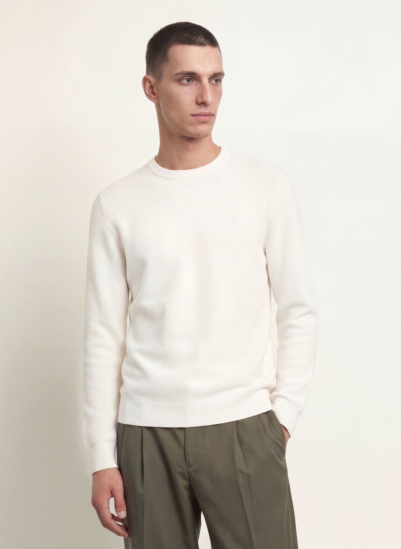 Calvin Klein Sweaters: CREAM