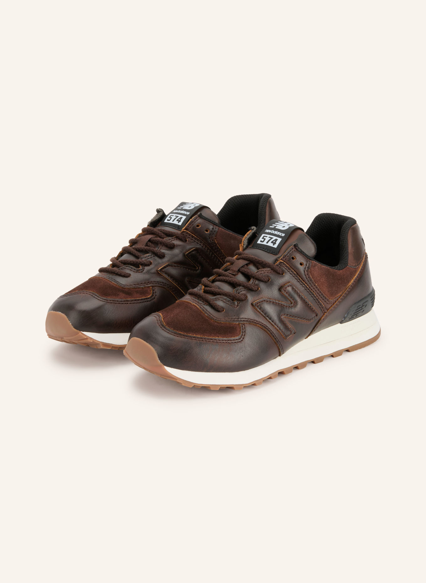 new balance Sneakers 574: MARRON FONCÉ