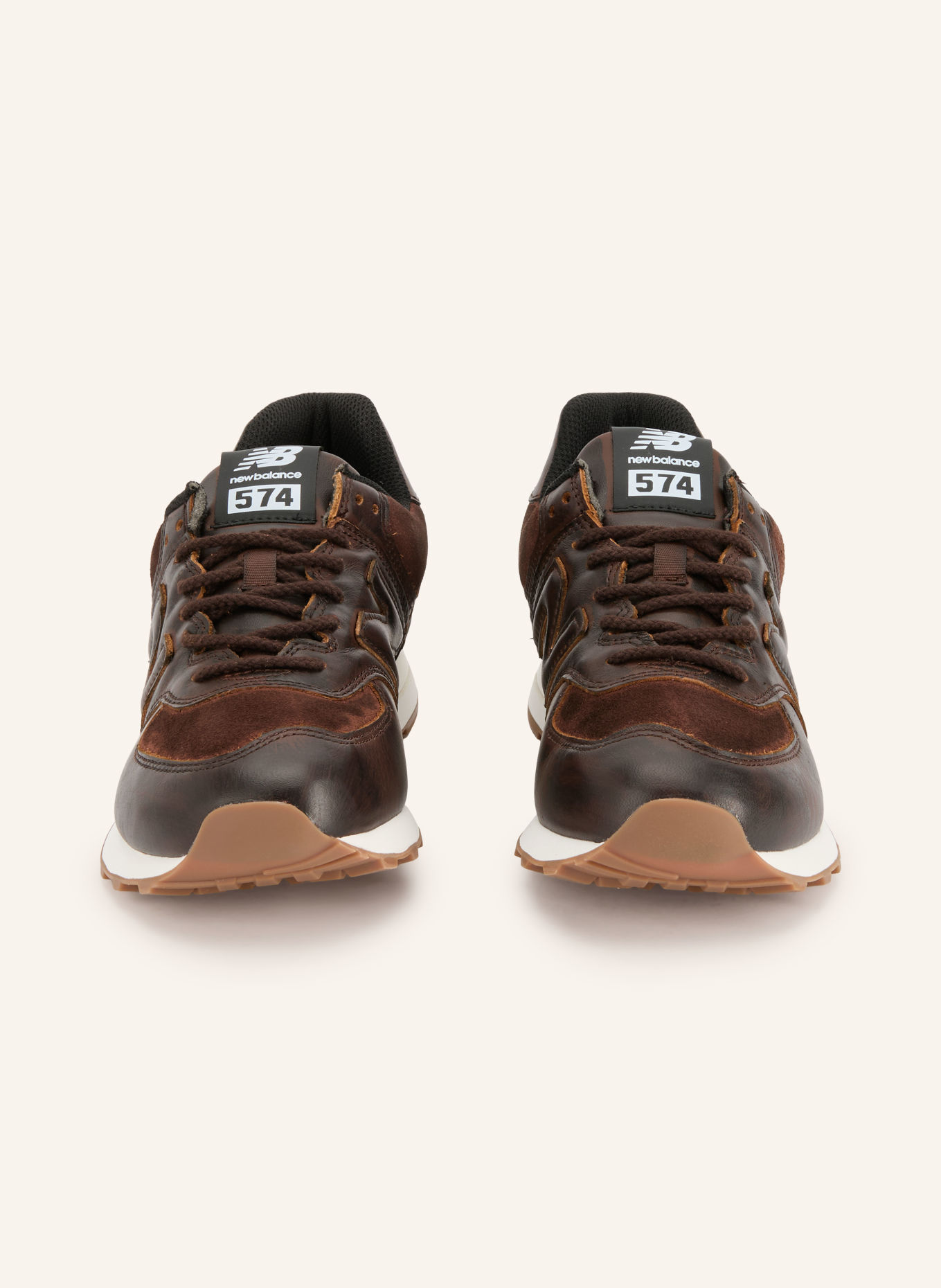 new balance Sneakers 574: MARRON FONCÉ