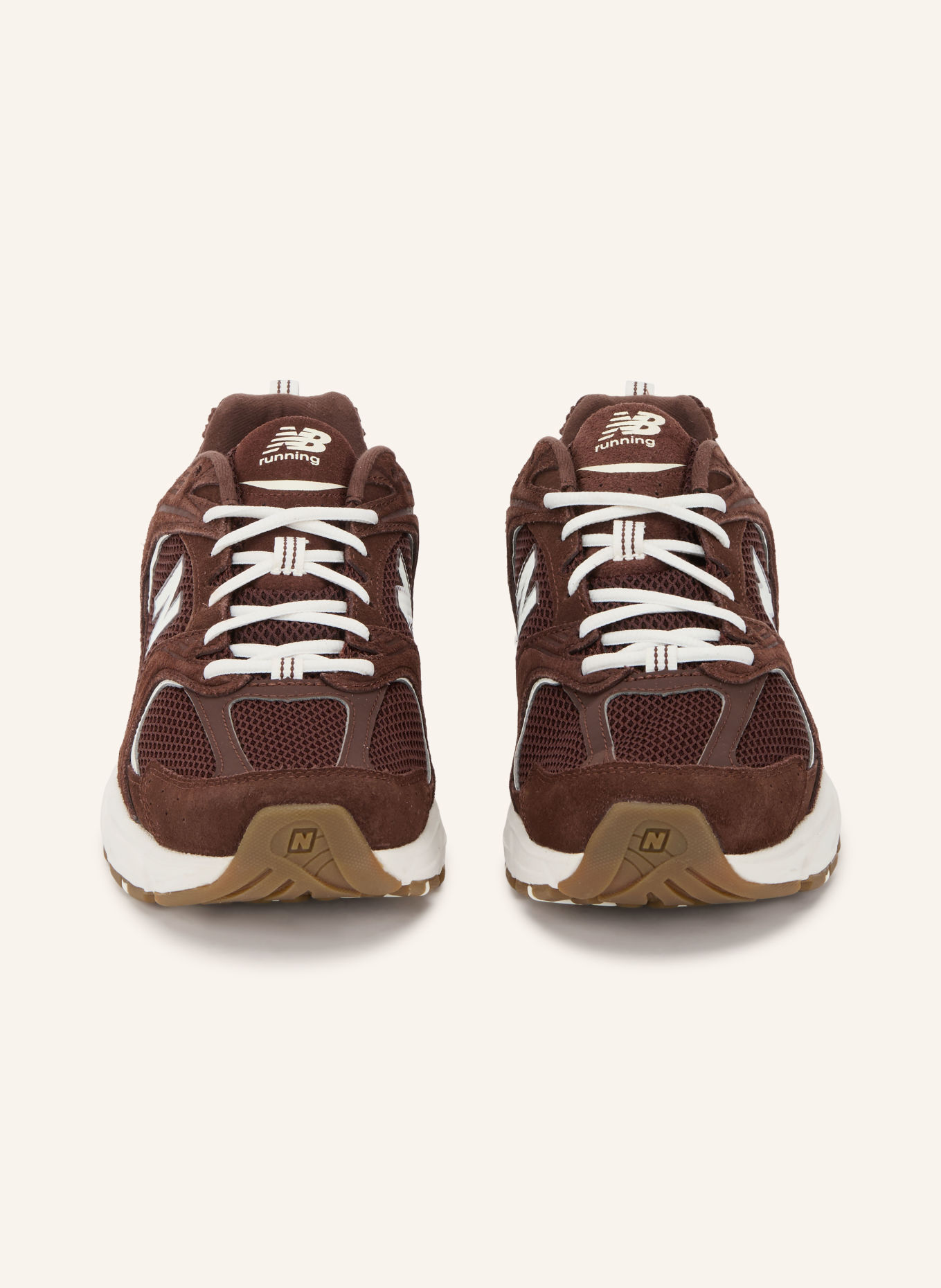 new balance Sneakers 530: MARRON FONCÉ / BLANC