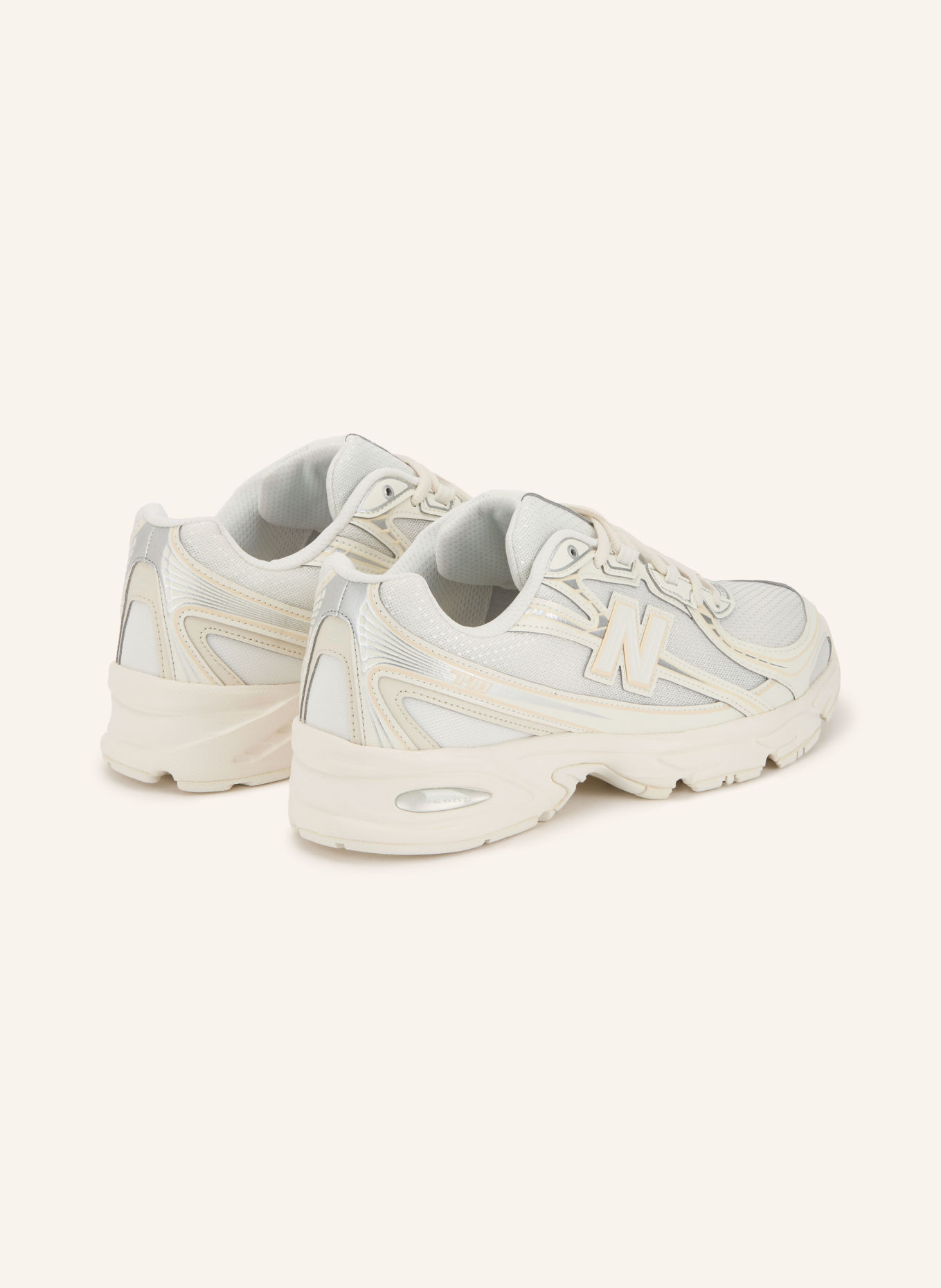new balance Sneakers 740: CRÈME / ZILVER