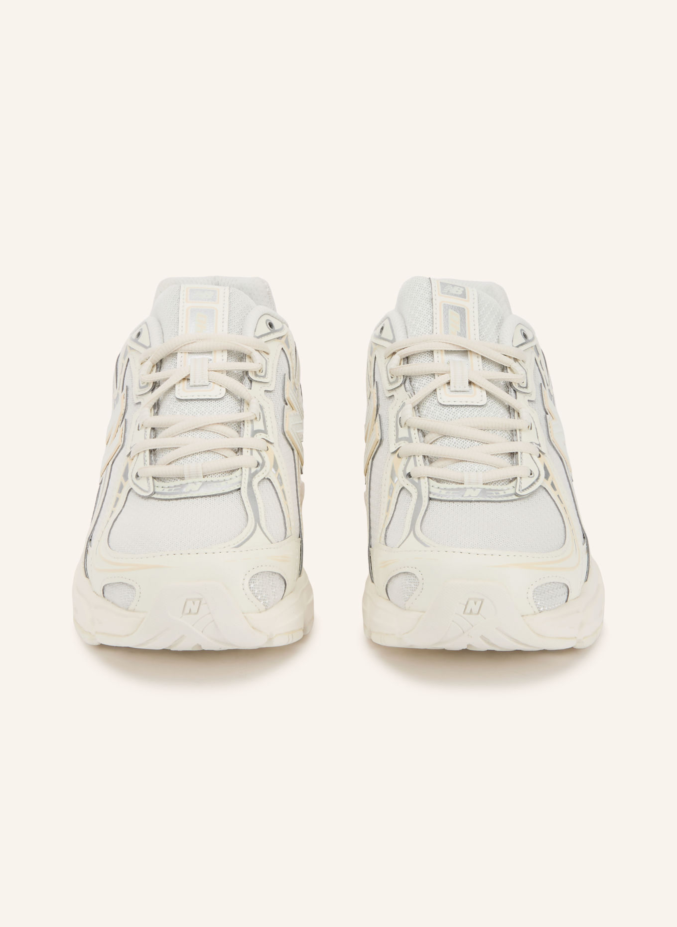 new balance Sneakers 740: CRÈME / ZILVER
