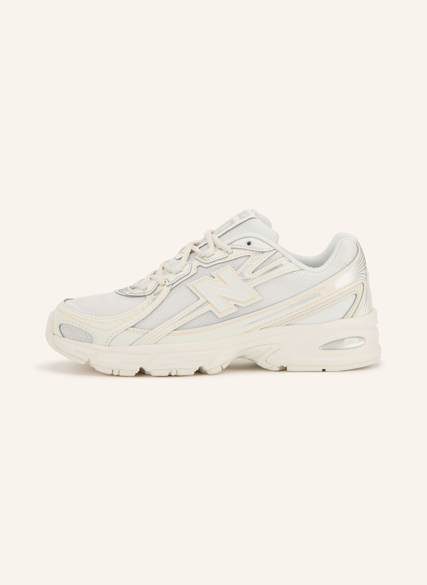 new balance Sneakers 740: CRÈME / ZILVER