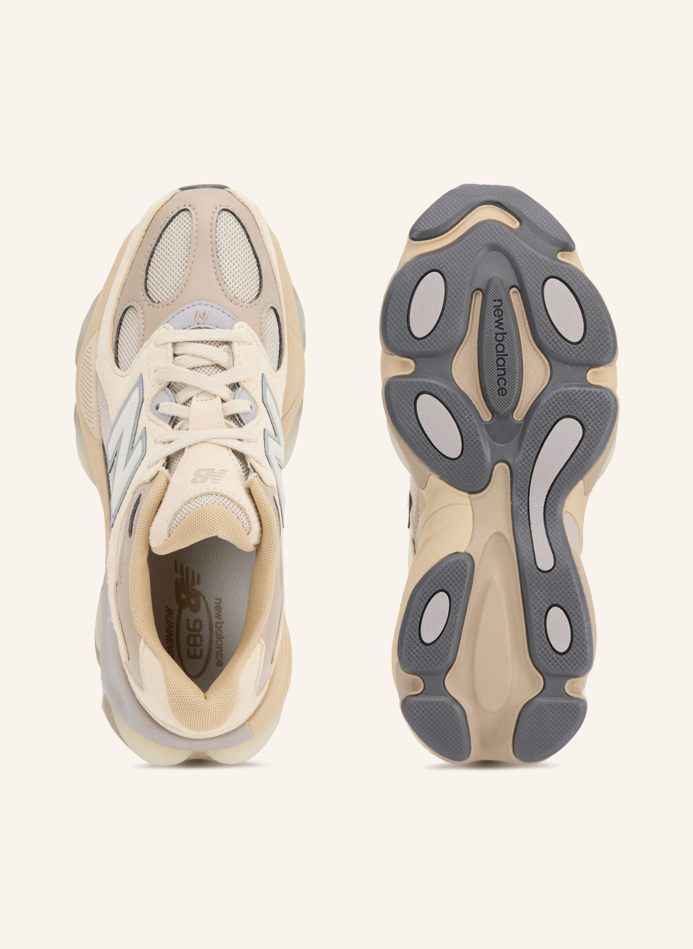 new balance Sneaker 983: BEIGE / HELLBRAUN / TAUPE