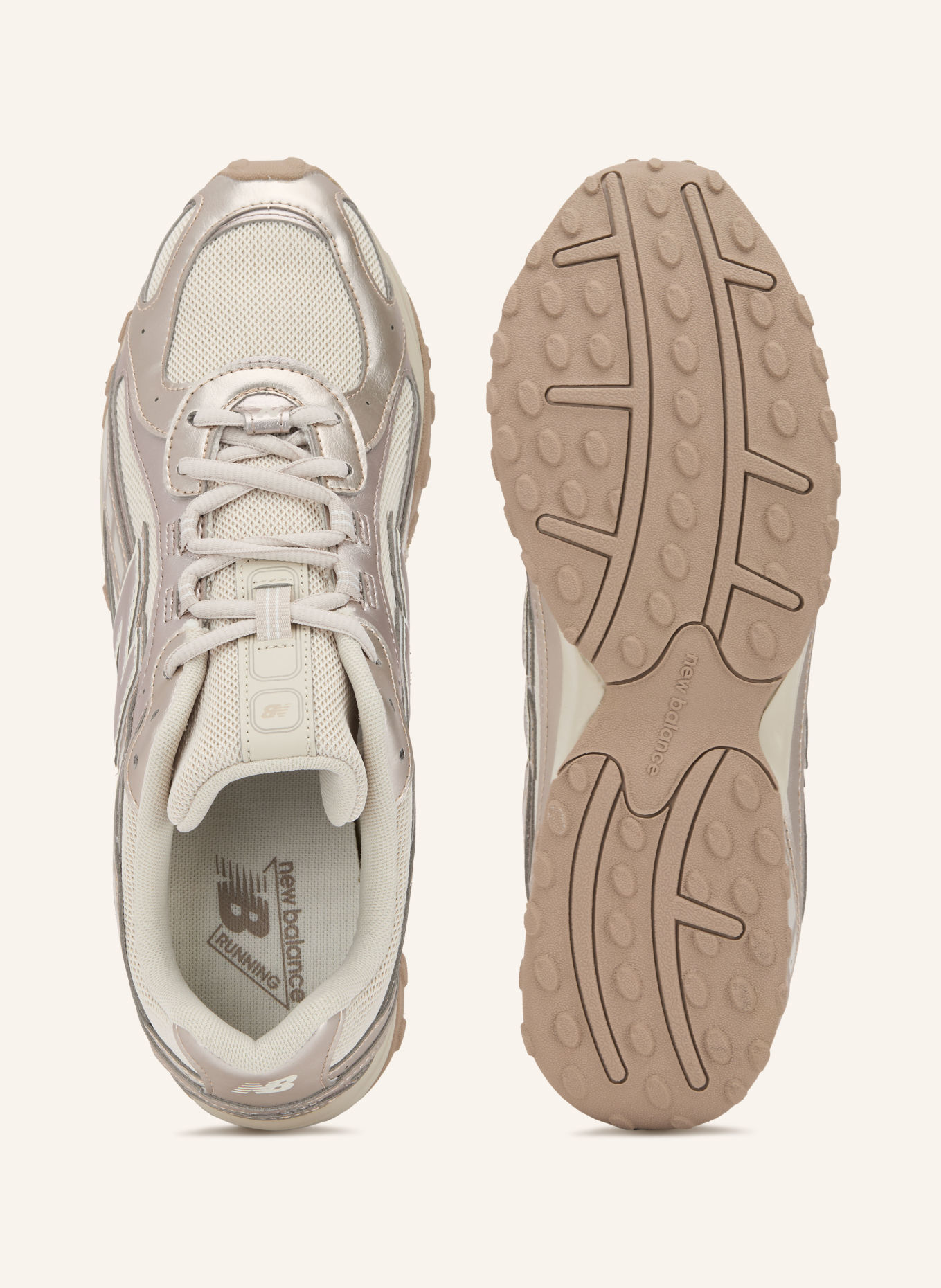 new balance Sneakers 204L: BEIGE / SILVER