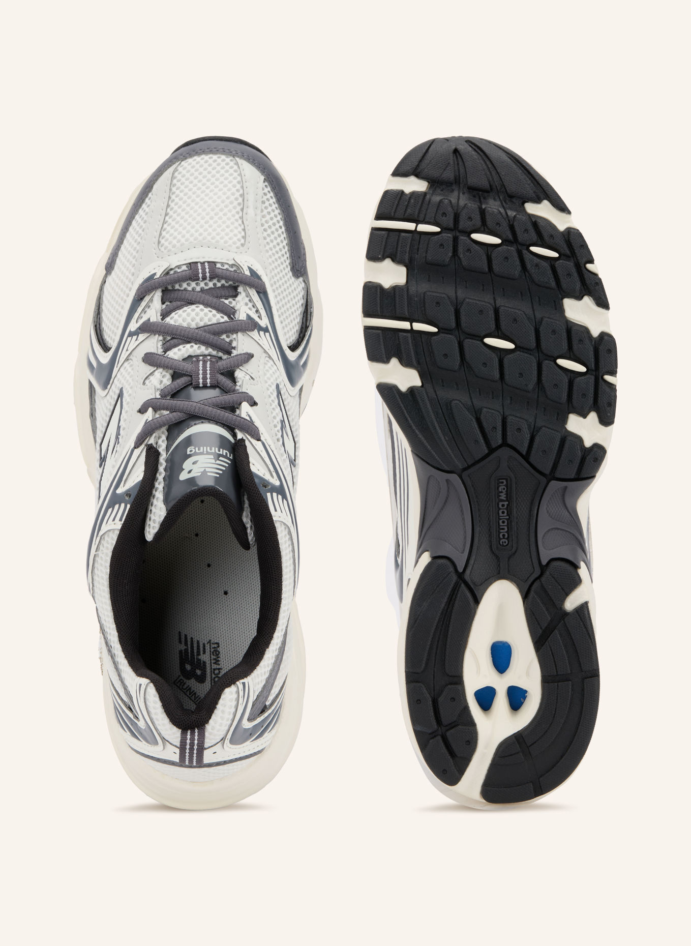 new balance Sneakers 530: WIT / DONKERGRIJS