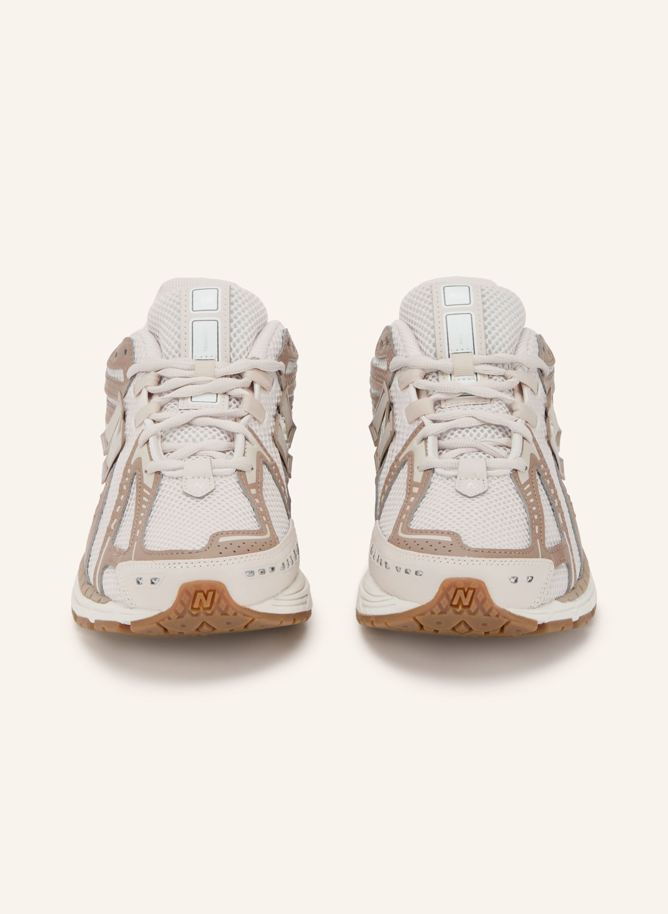 new balance Sneakers 1906: TAUPE / BLANC