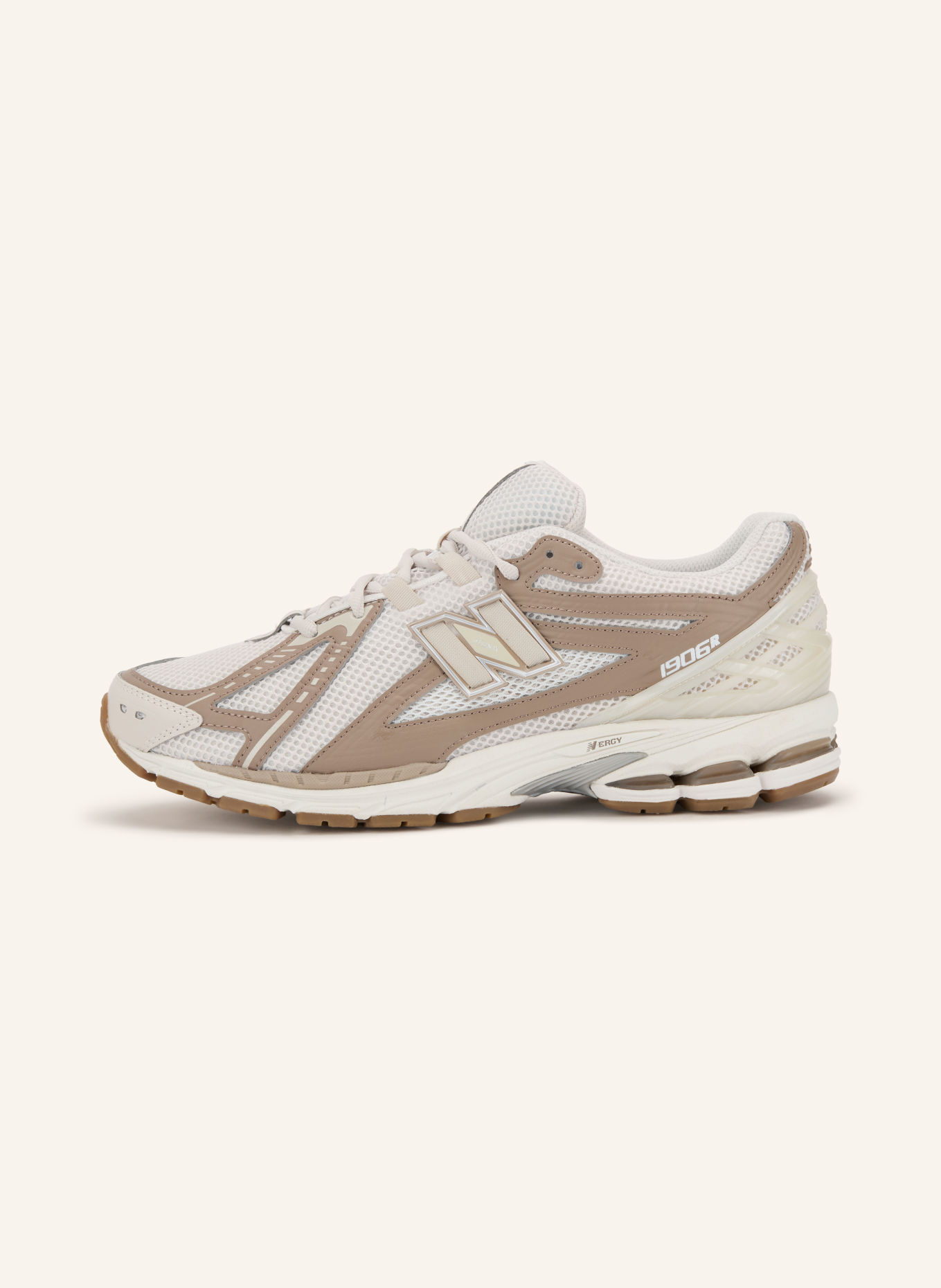 new balance Sneakers 1906: TAUPE / BLANC