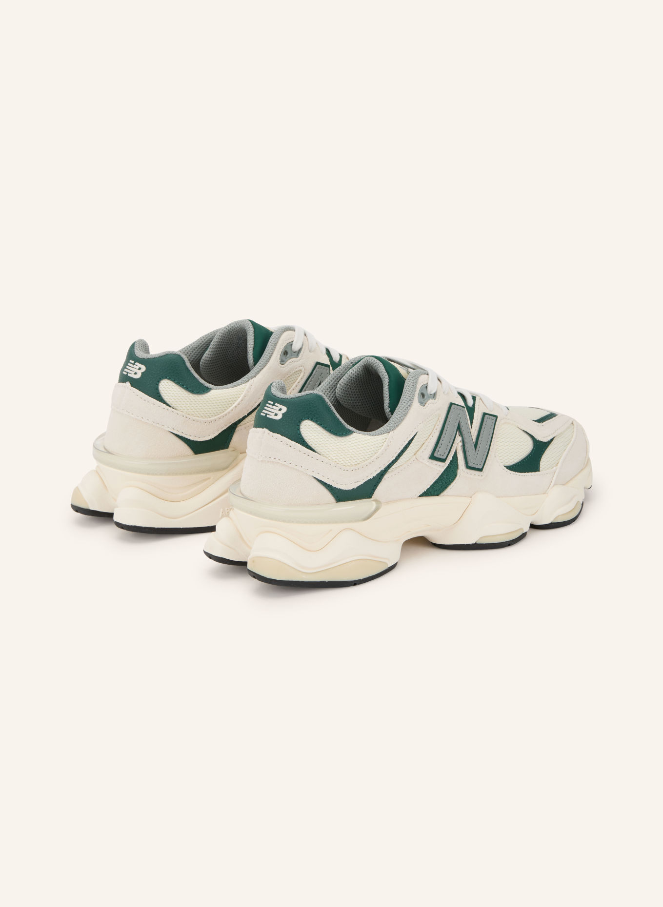 new balance Sneaker 9060: CREME / GRAU / DUNKELGRÜN